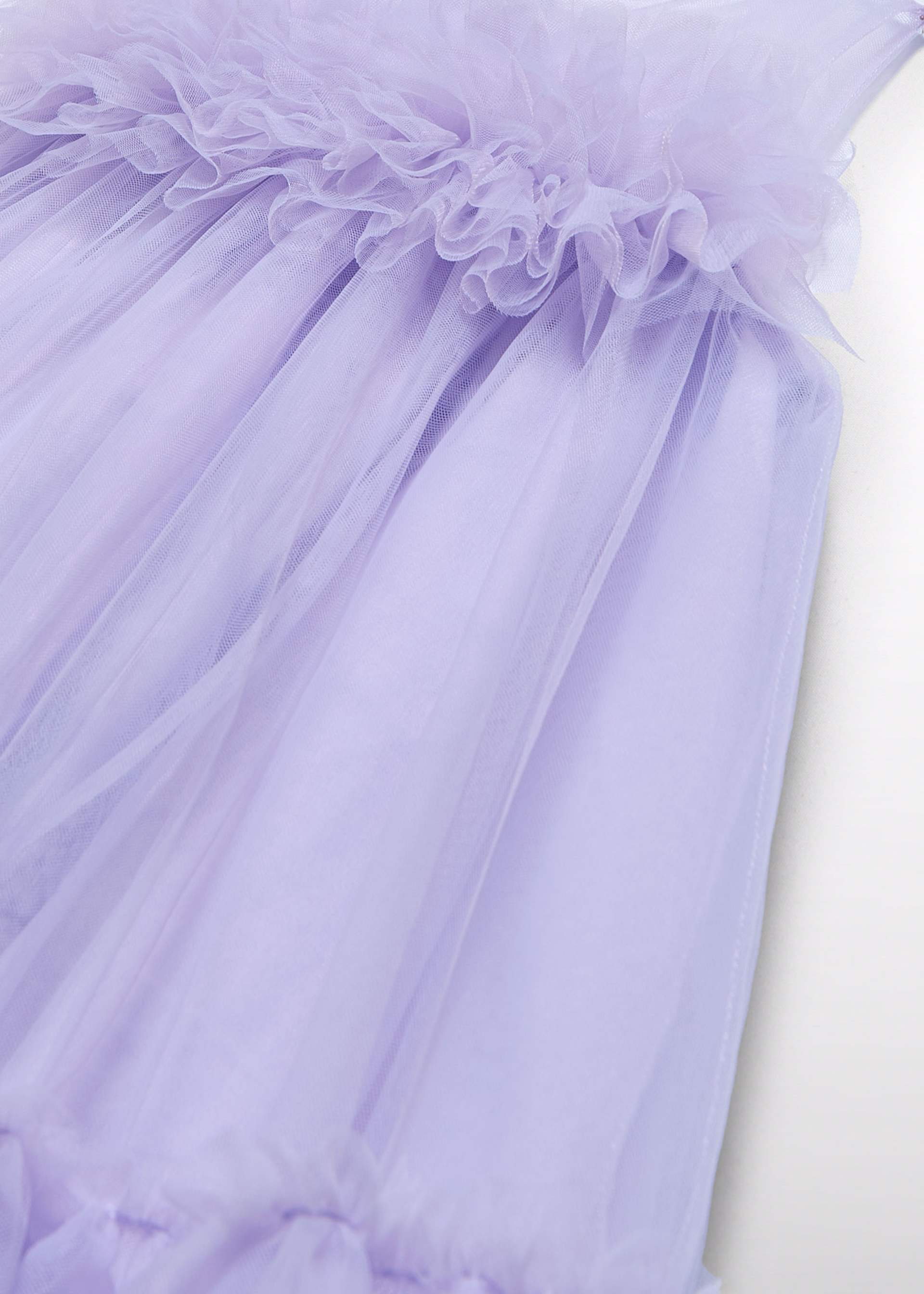 Girl voluminous tulle dress