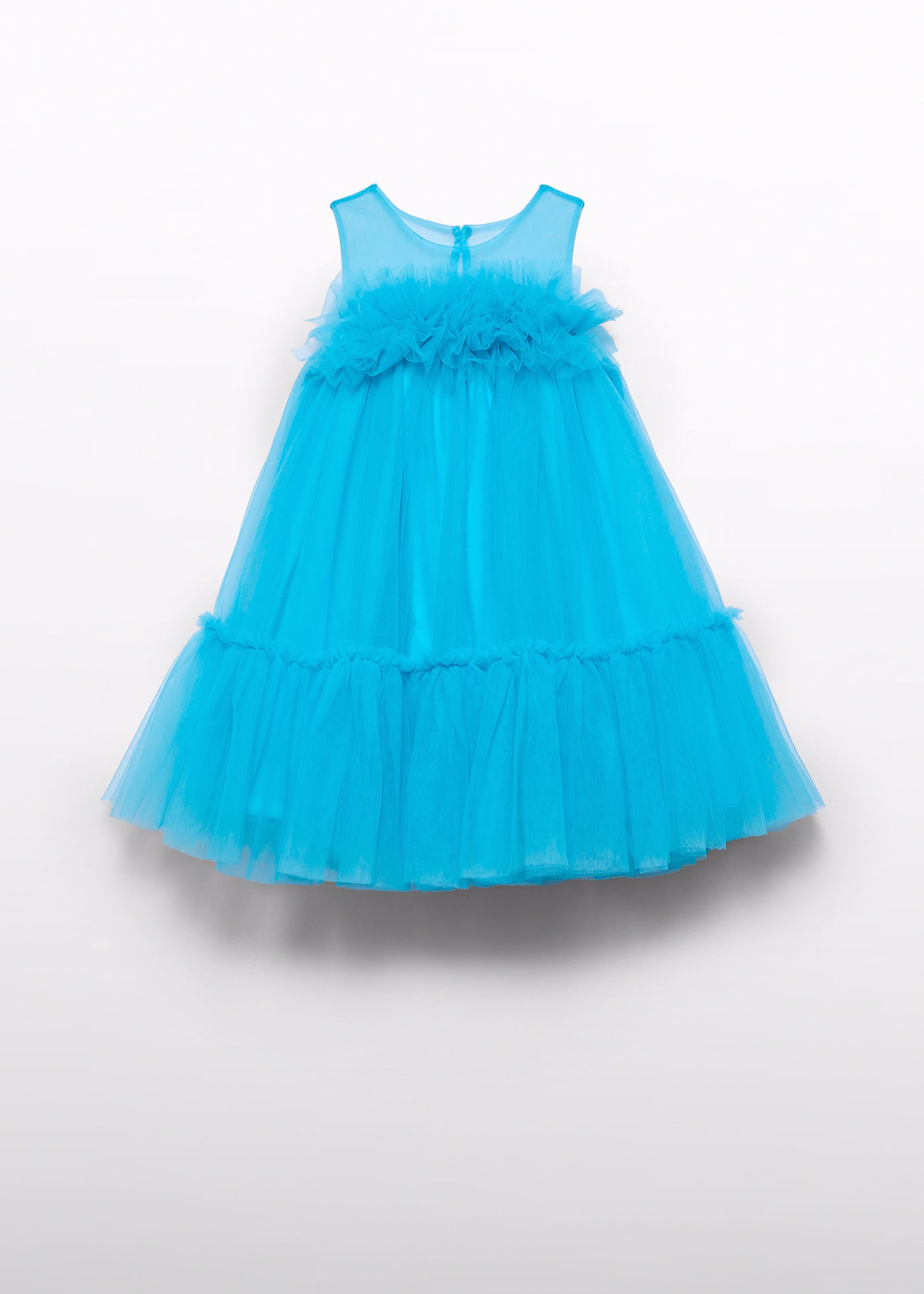 Girl voluminous tulle dress