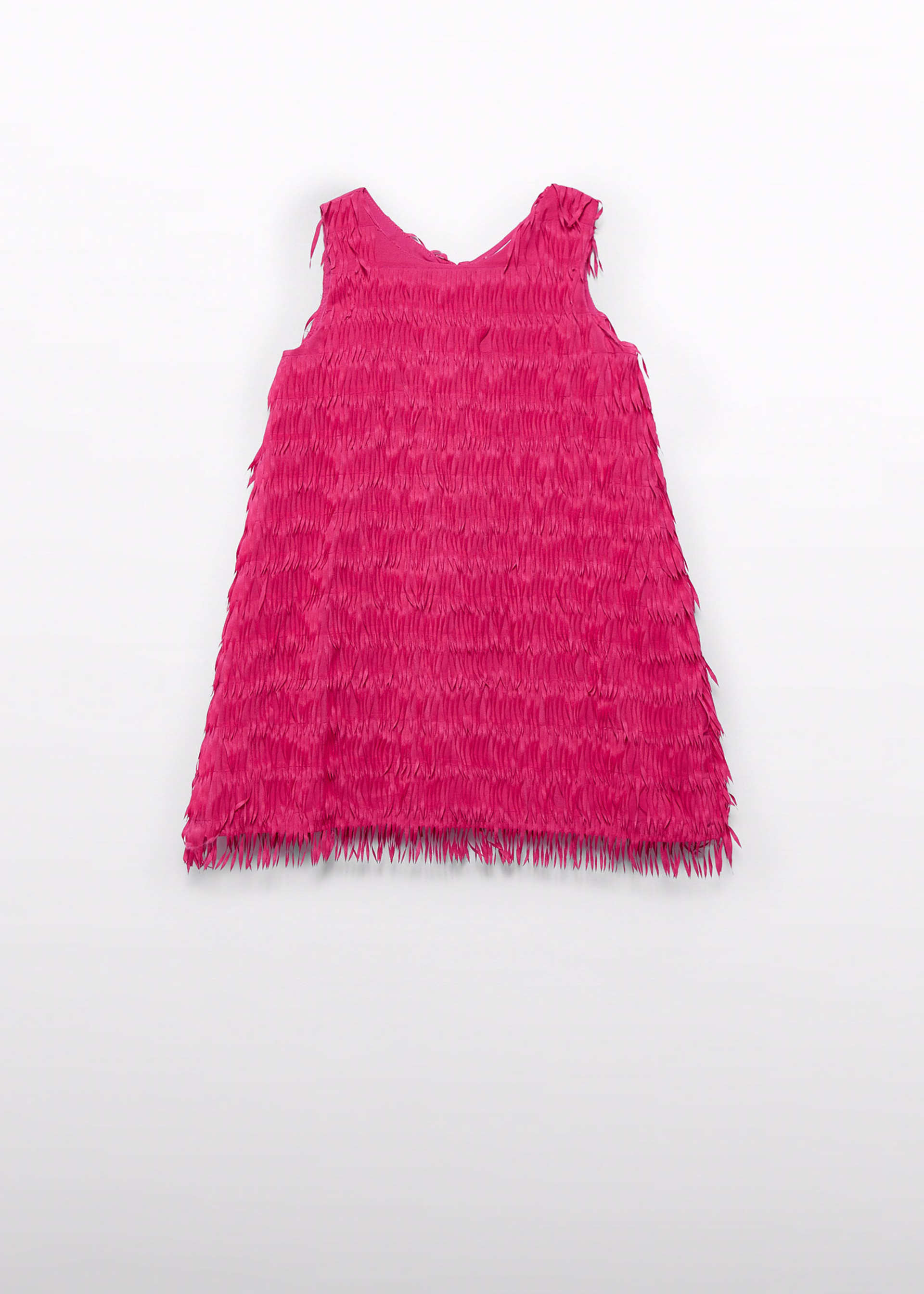 Robe à franges fille