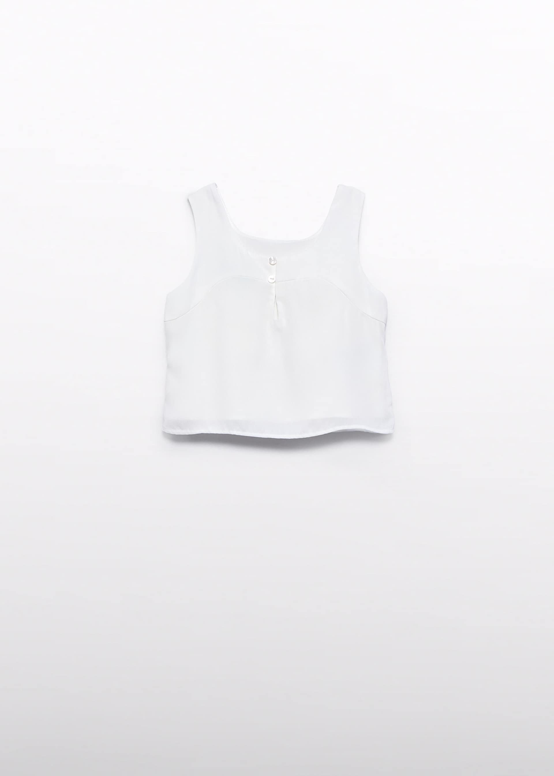 Girl chiffon ruffle top