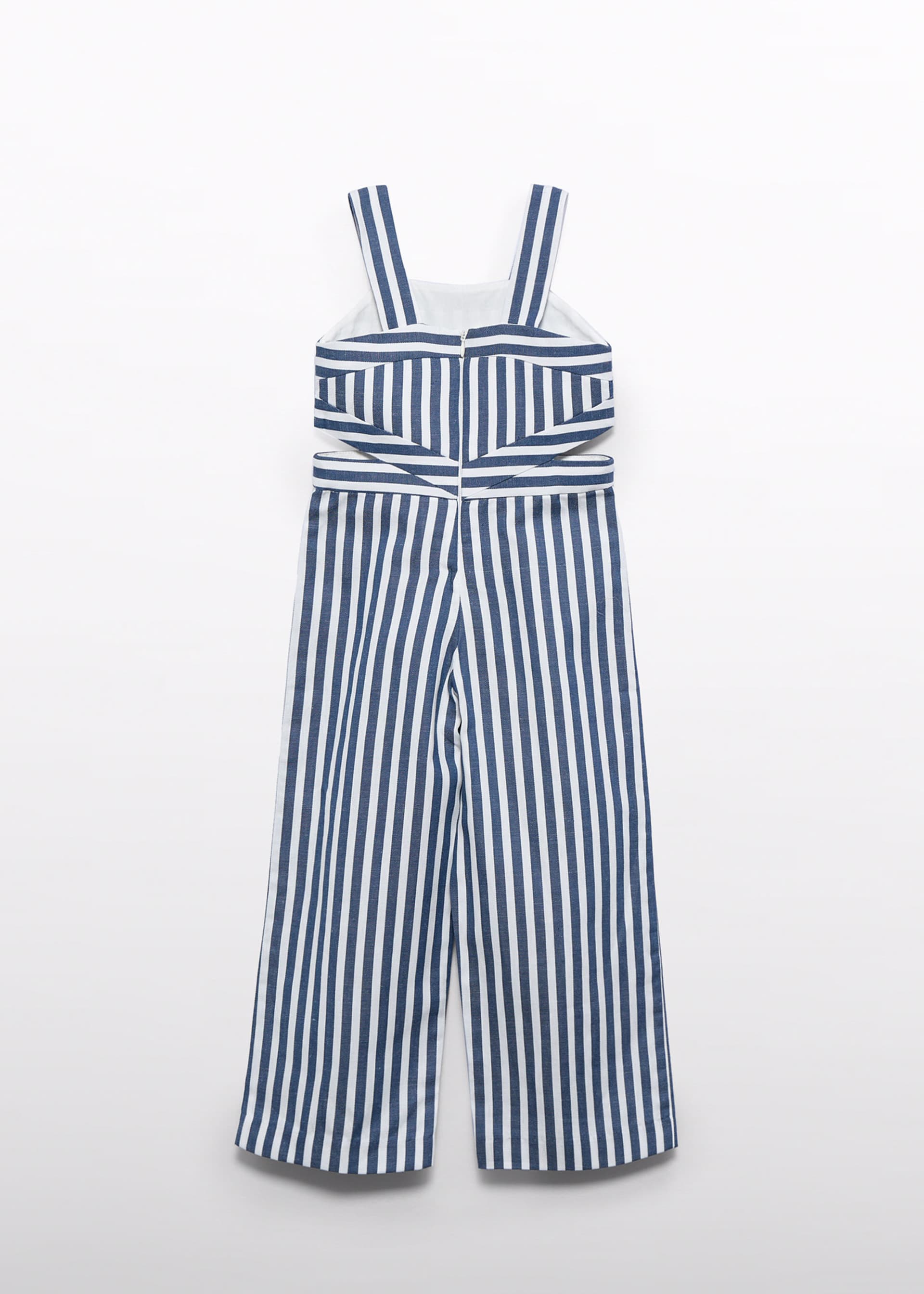 Girl stripped jumpsuit