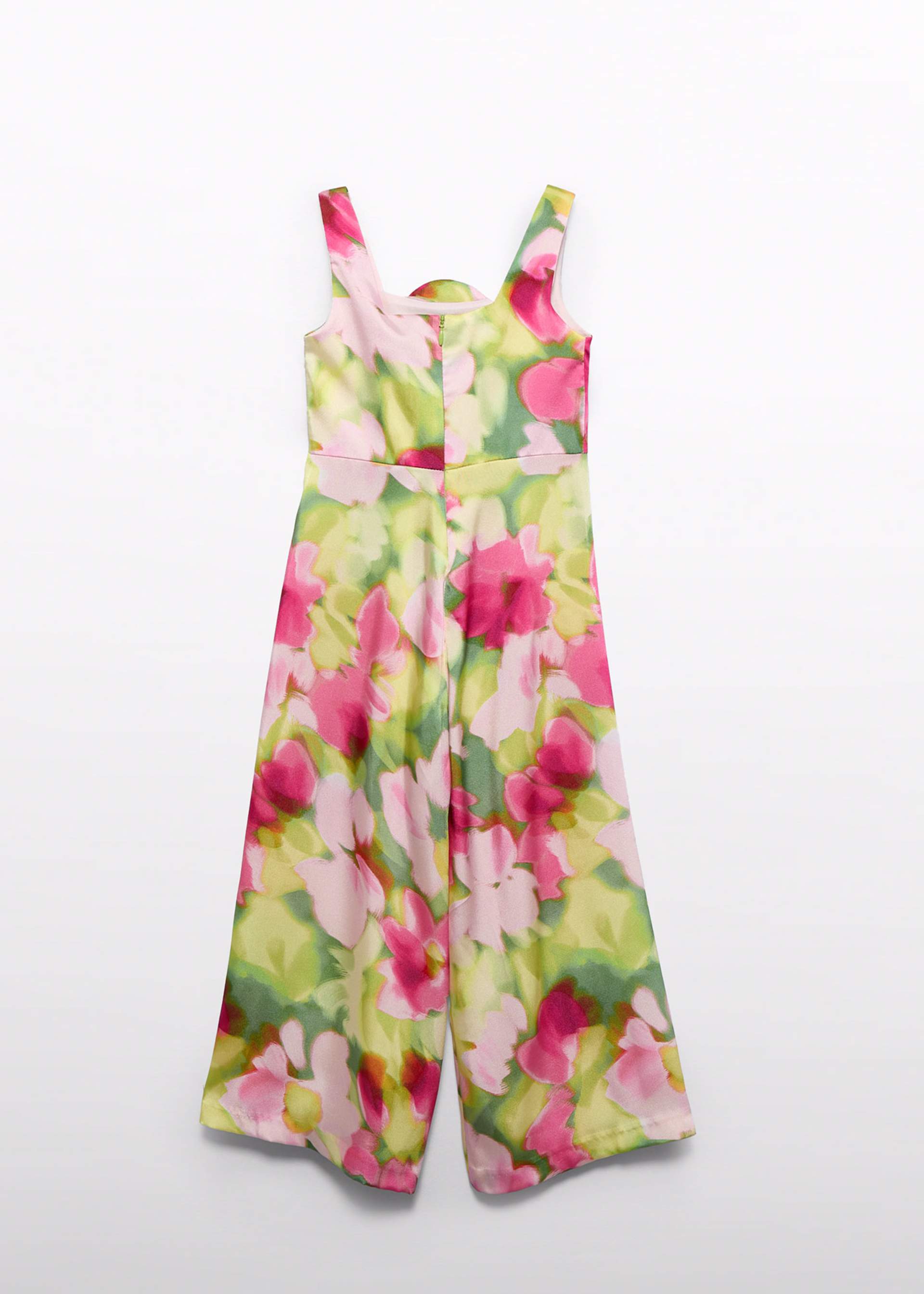 Macacão estampado aguarela menina