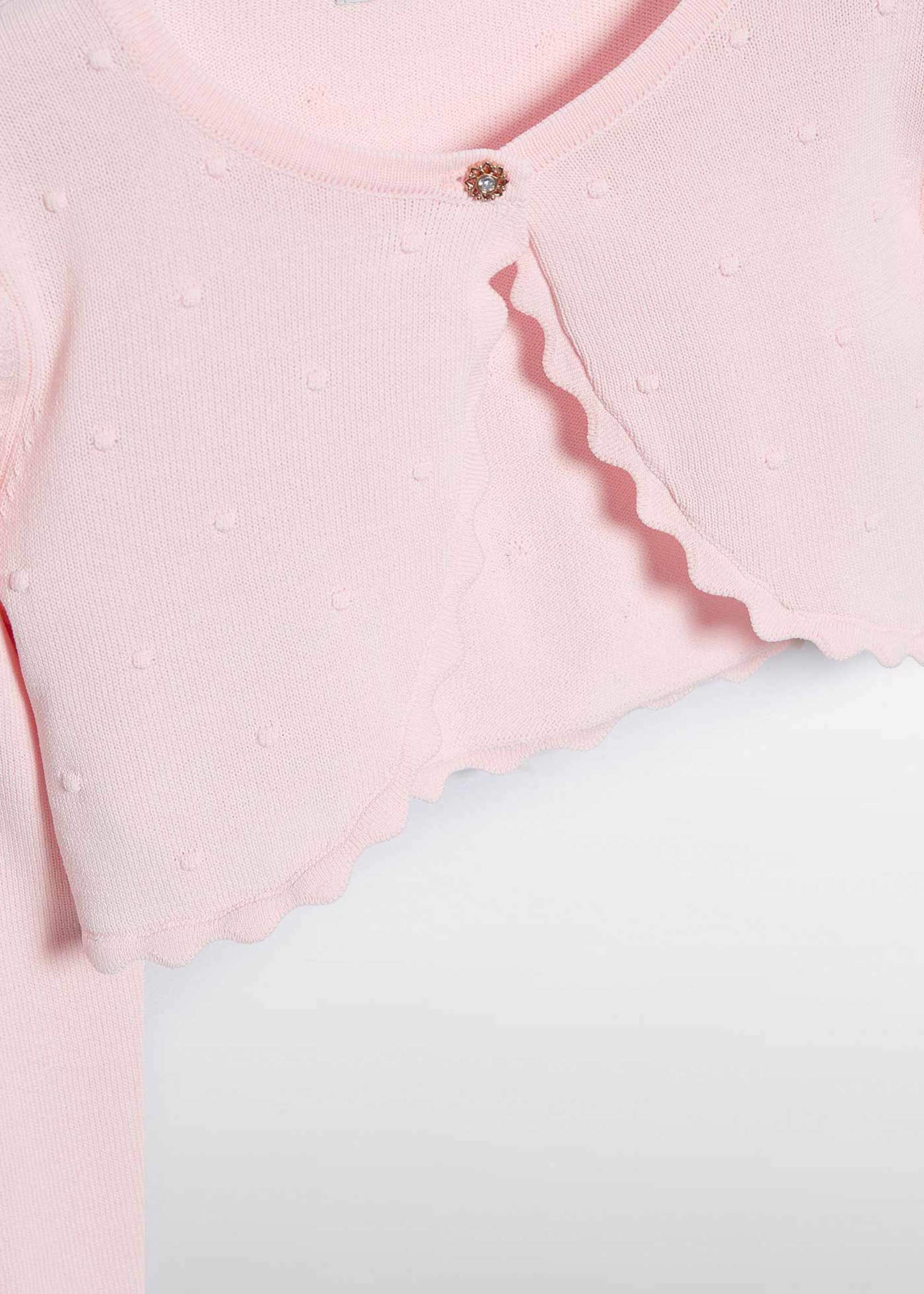 Cardigan tricot onde bambina
