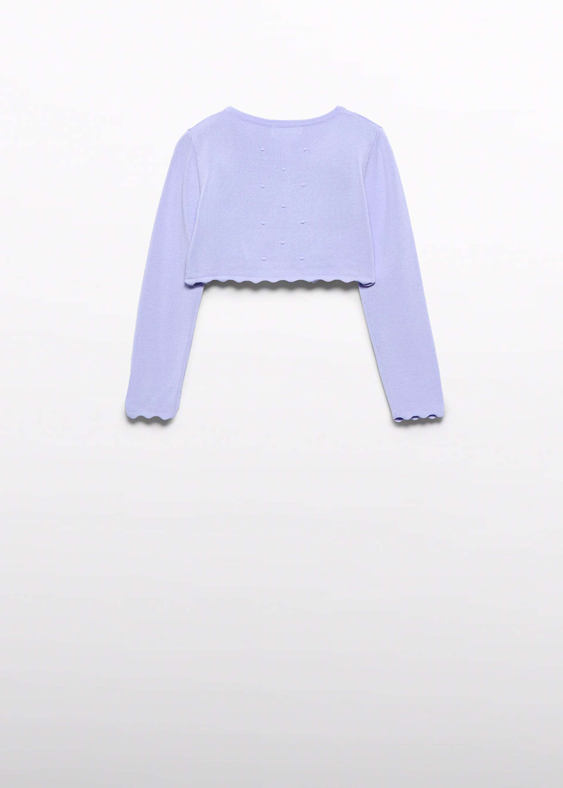 Cardigan tricot onde bambina