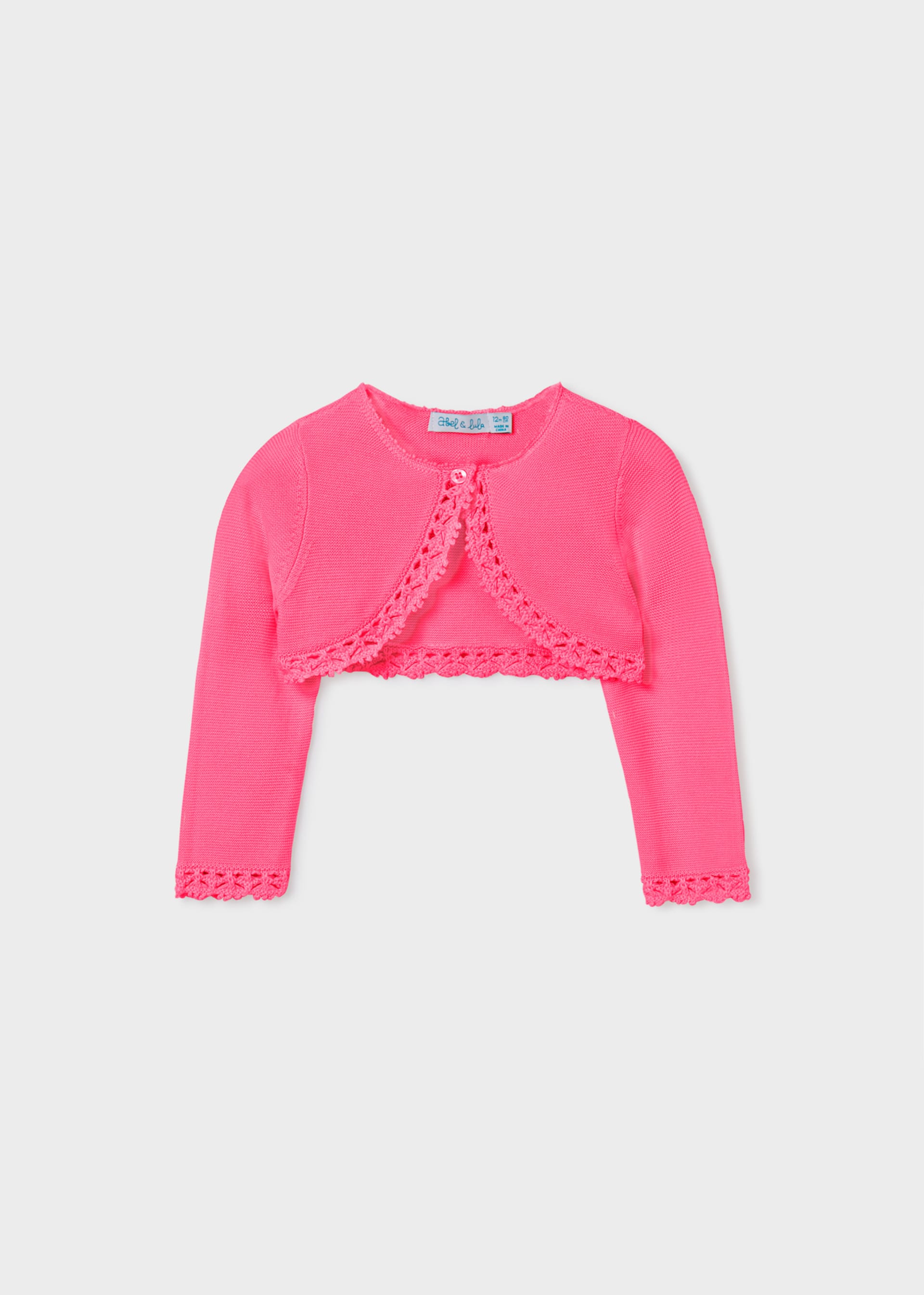 Bolero tricot bebé