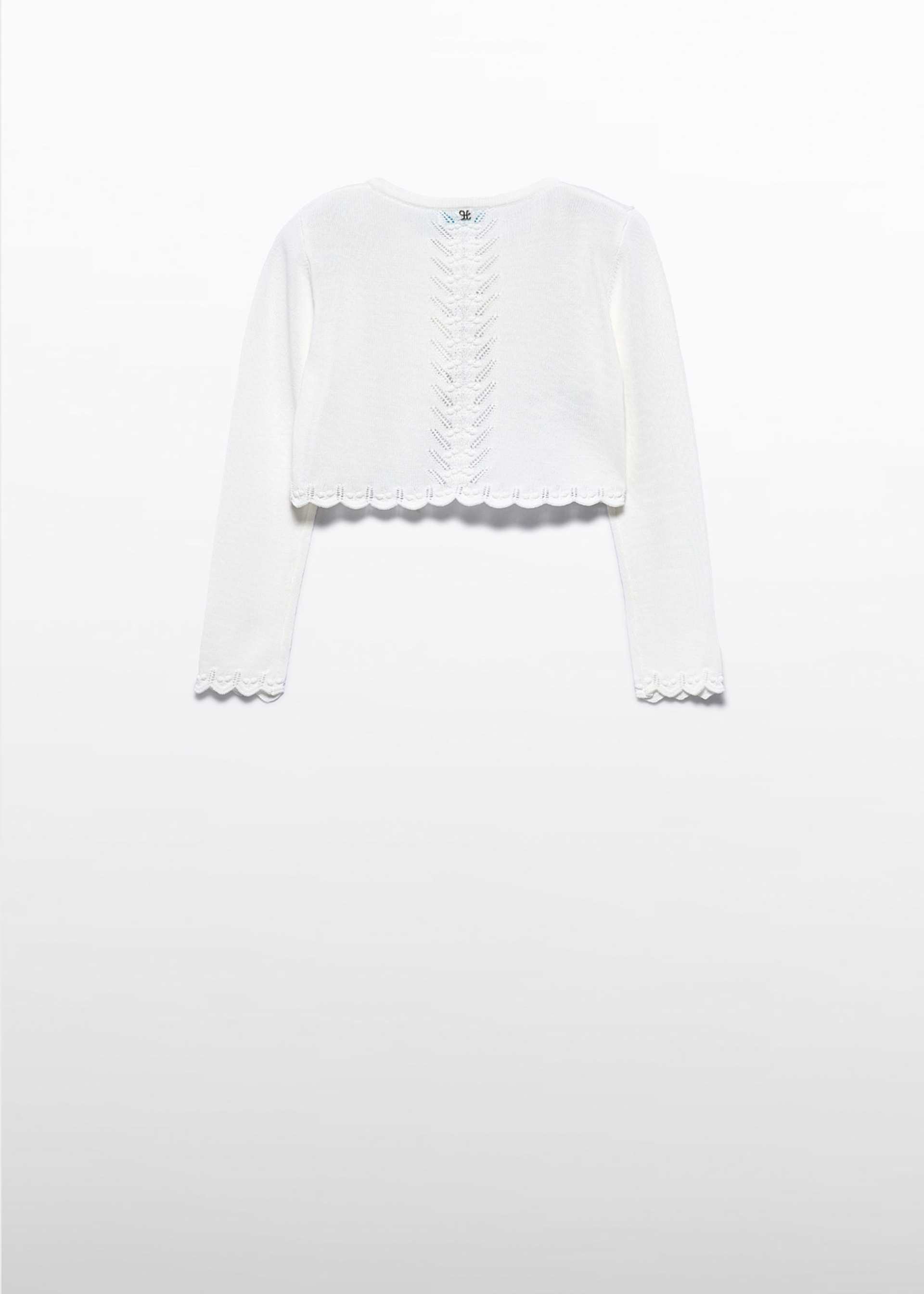 Cardigan tricot bambina