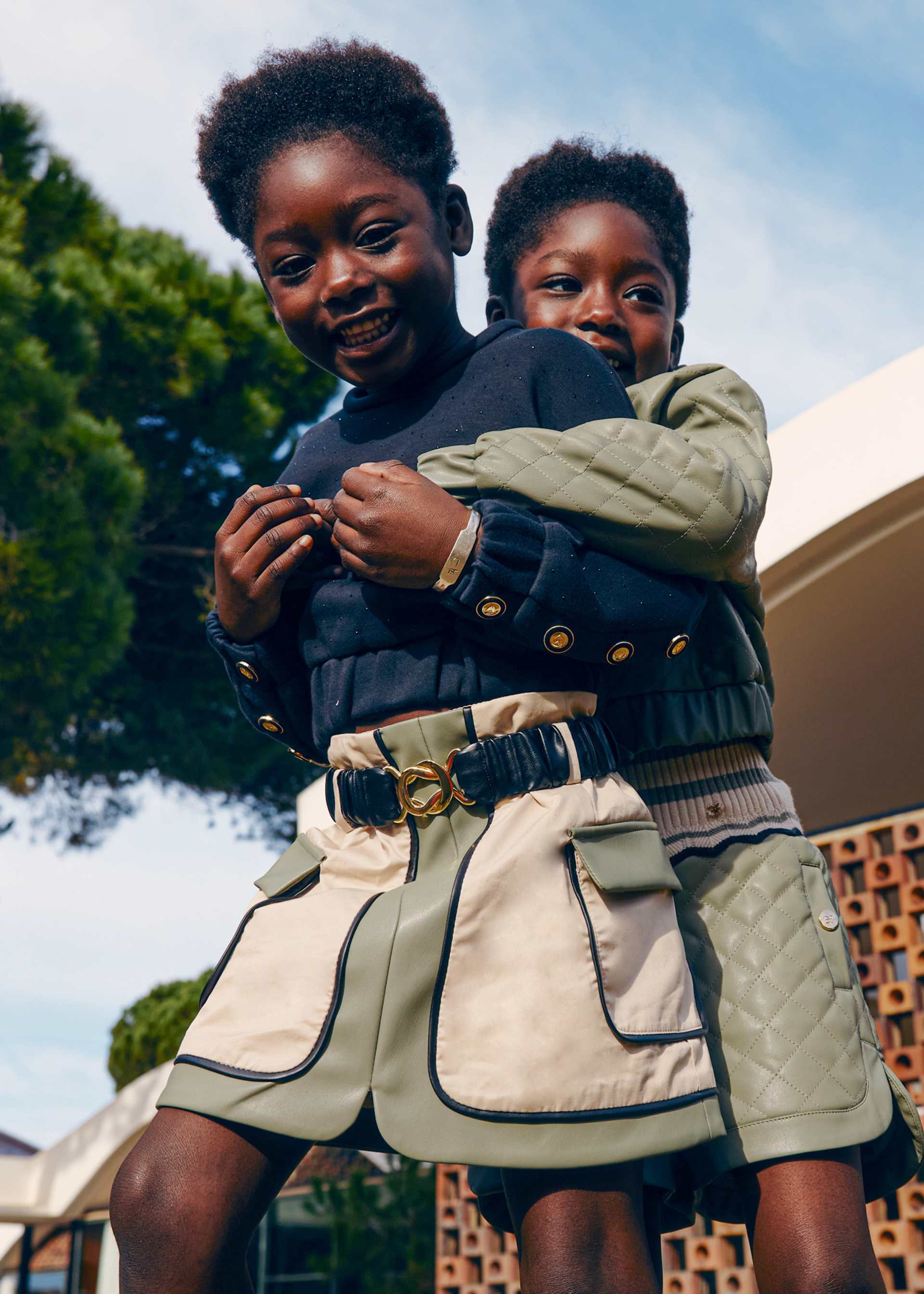 Saia sarja combinada menina