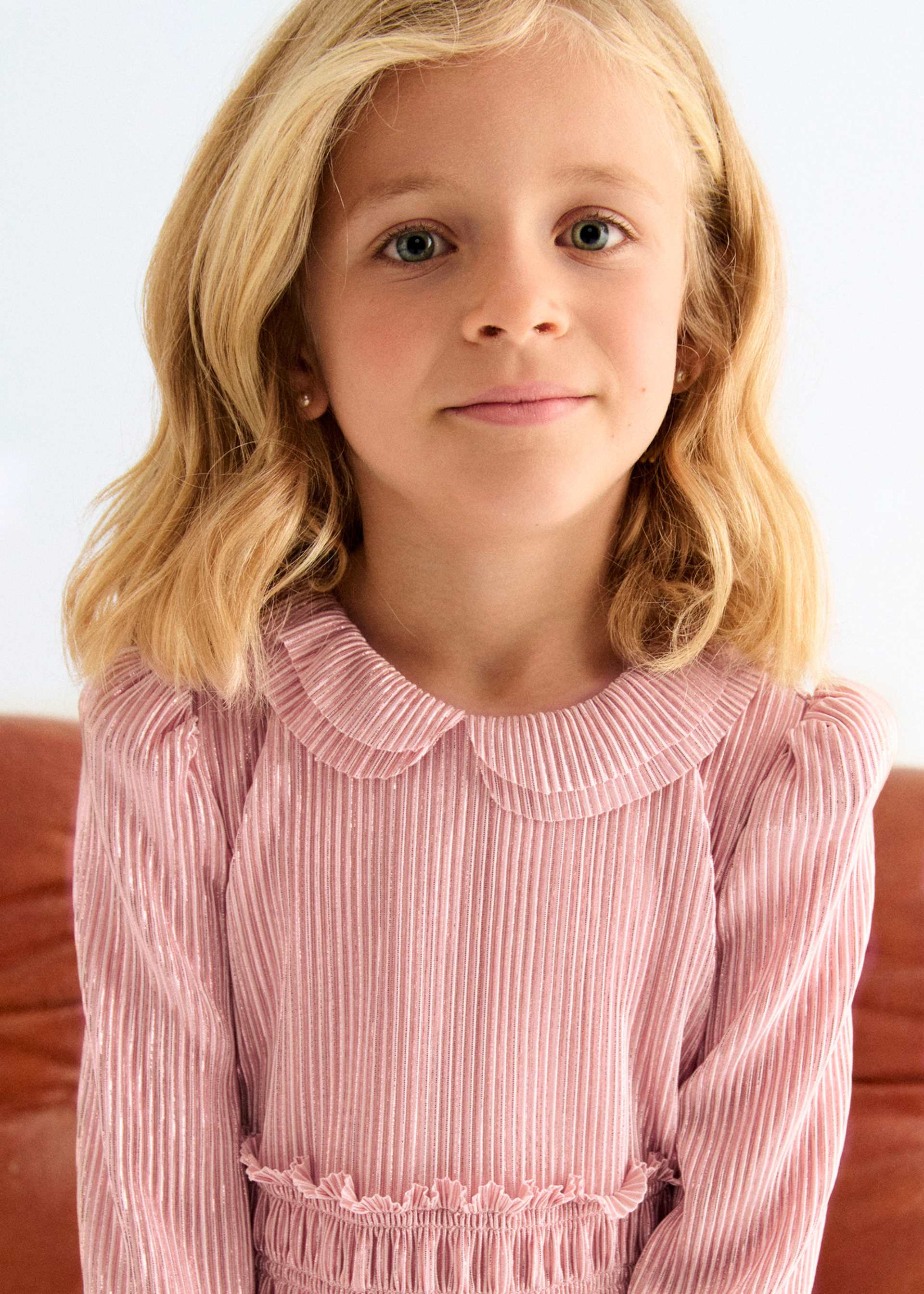 Abito plissettato bambina