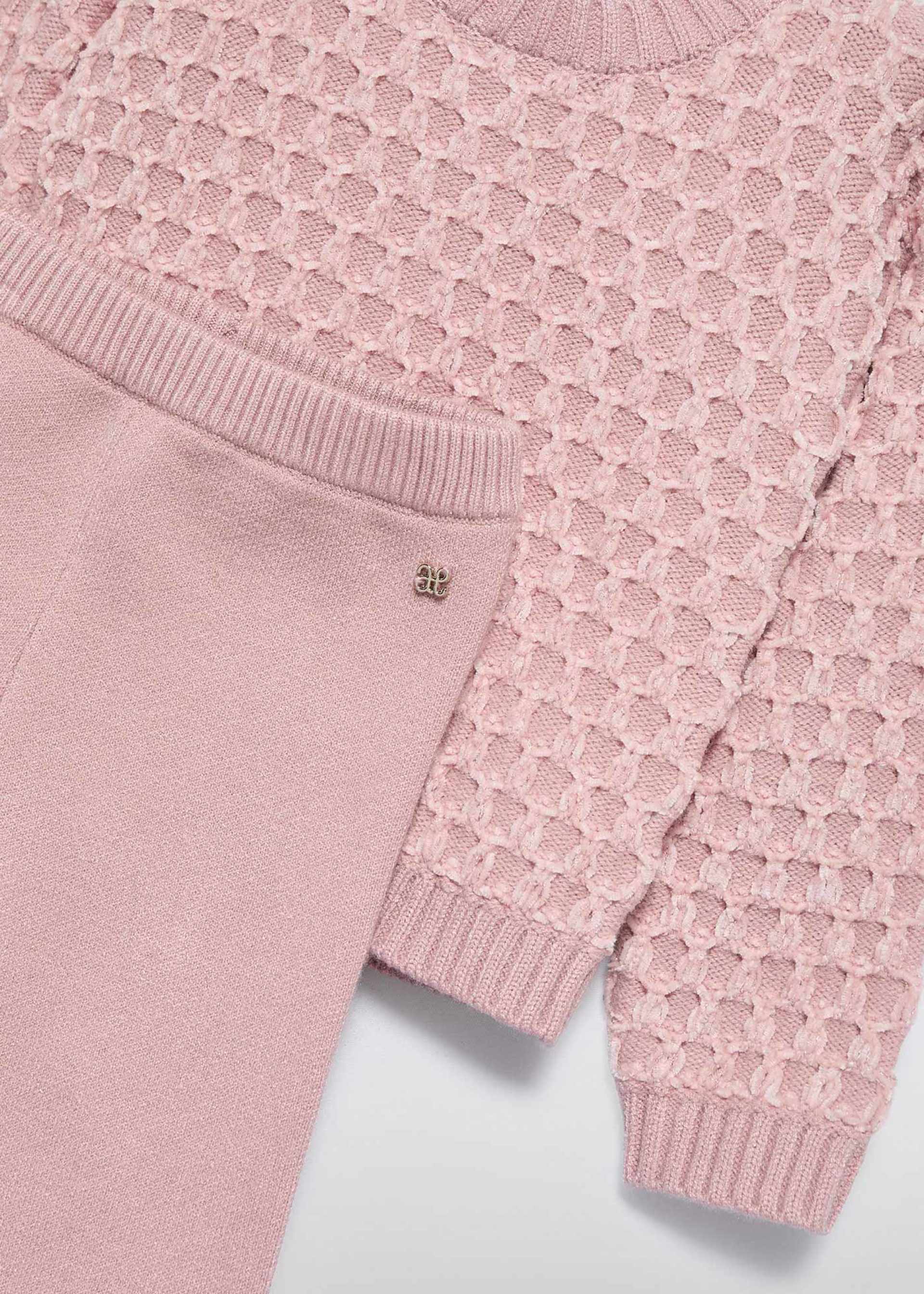 Baby Girl Knit Pants Set