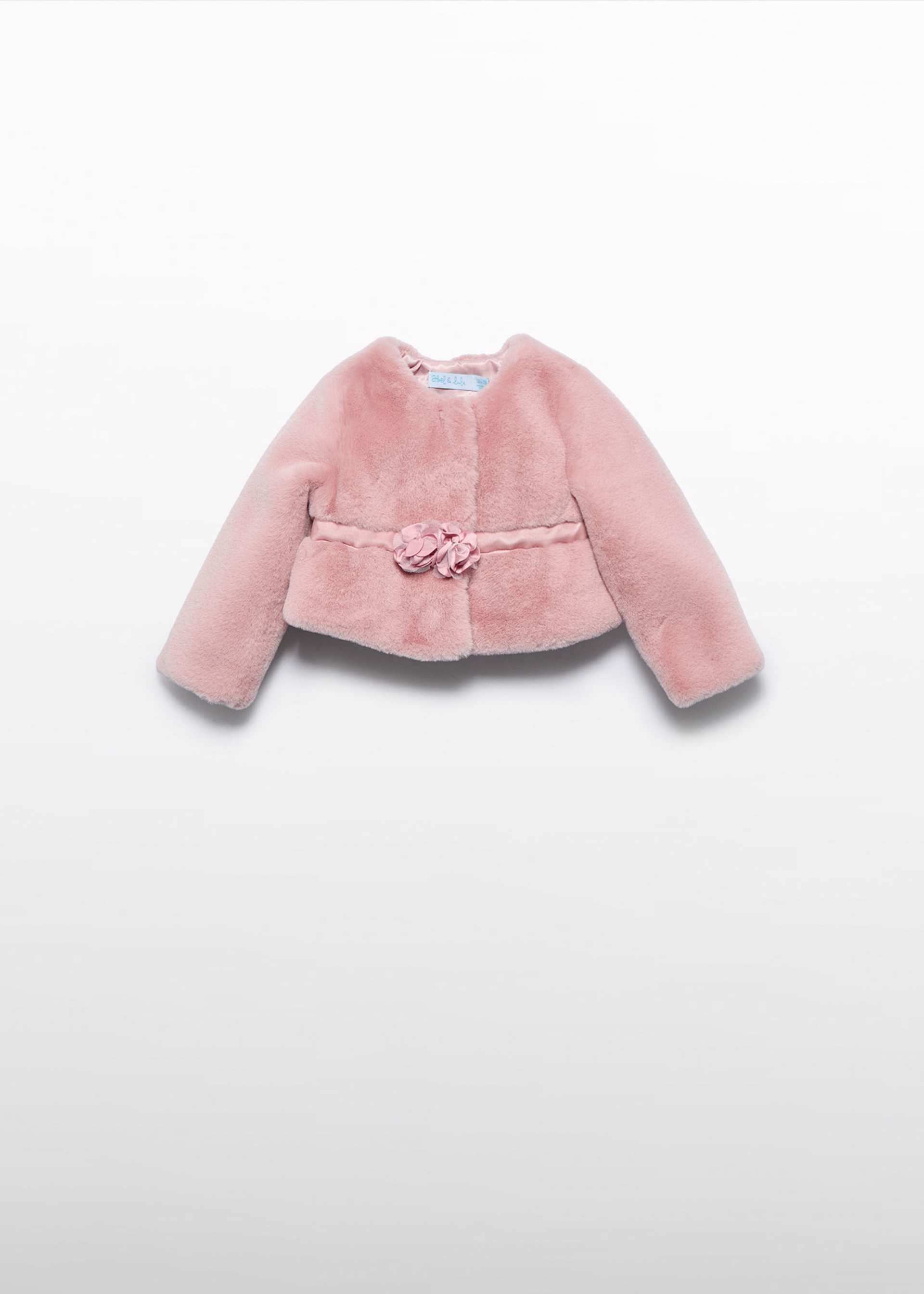 Baby girl fur coat