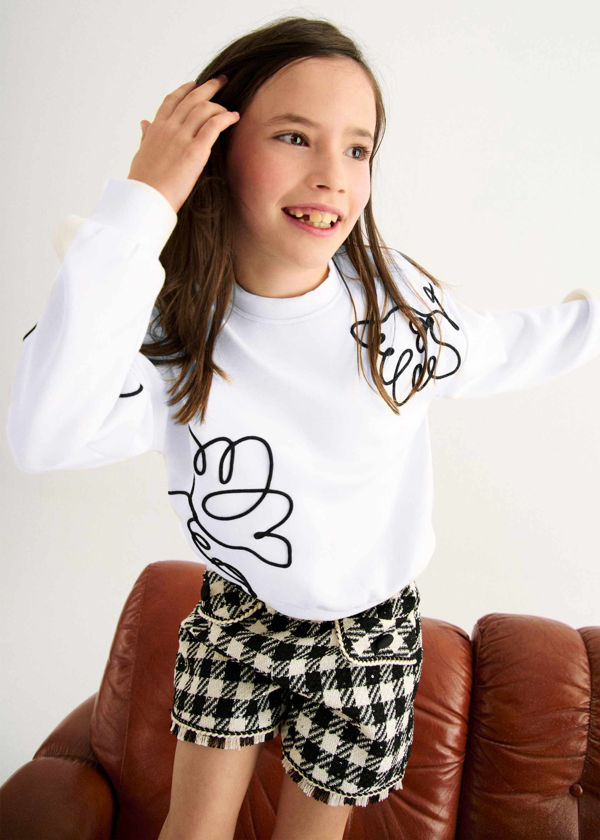 Bluza haftowana dla dziewczynki