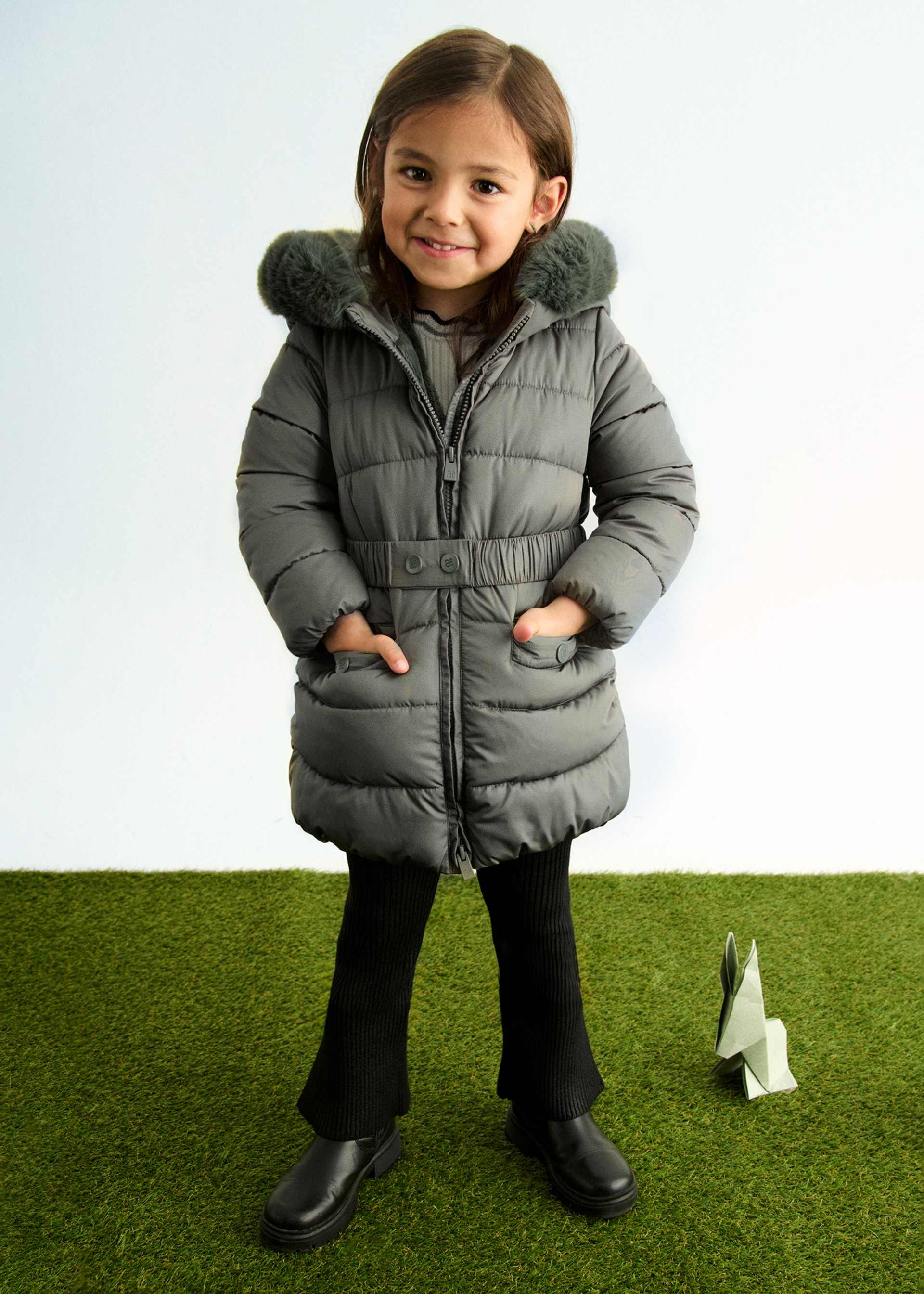 Manteau matelassé fille