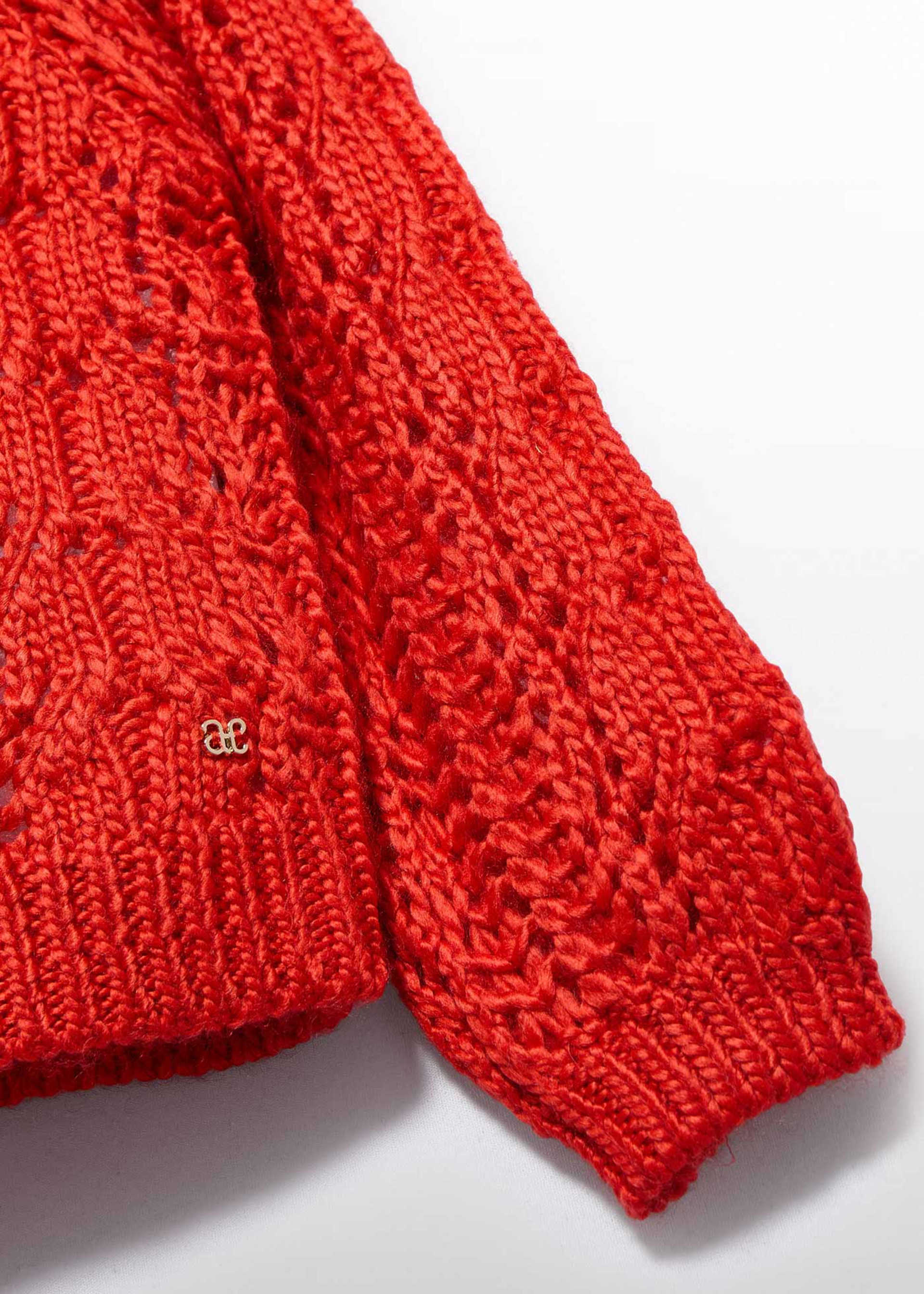 Camisola jacquard menina