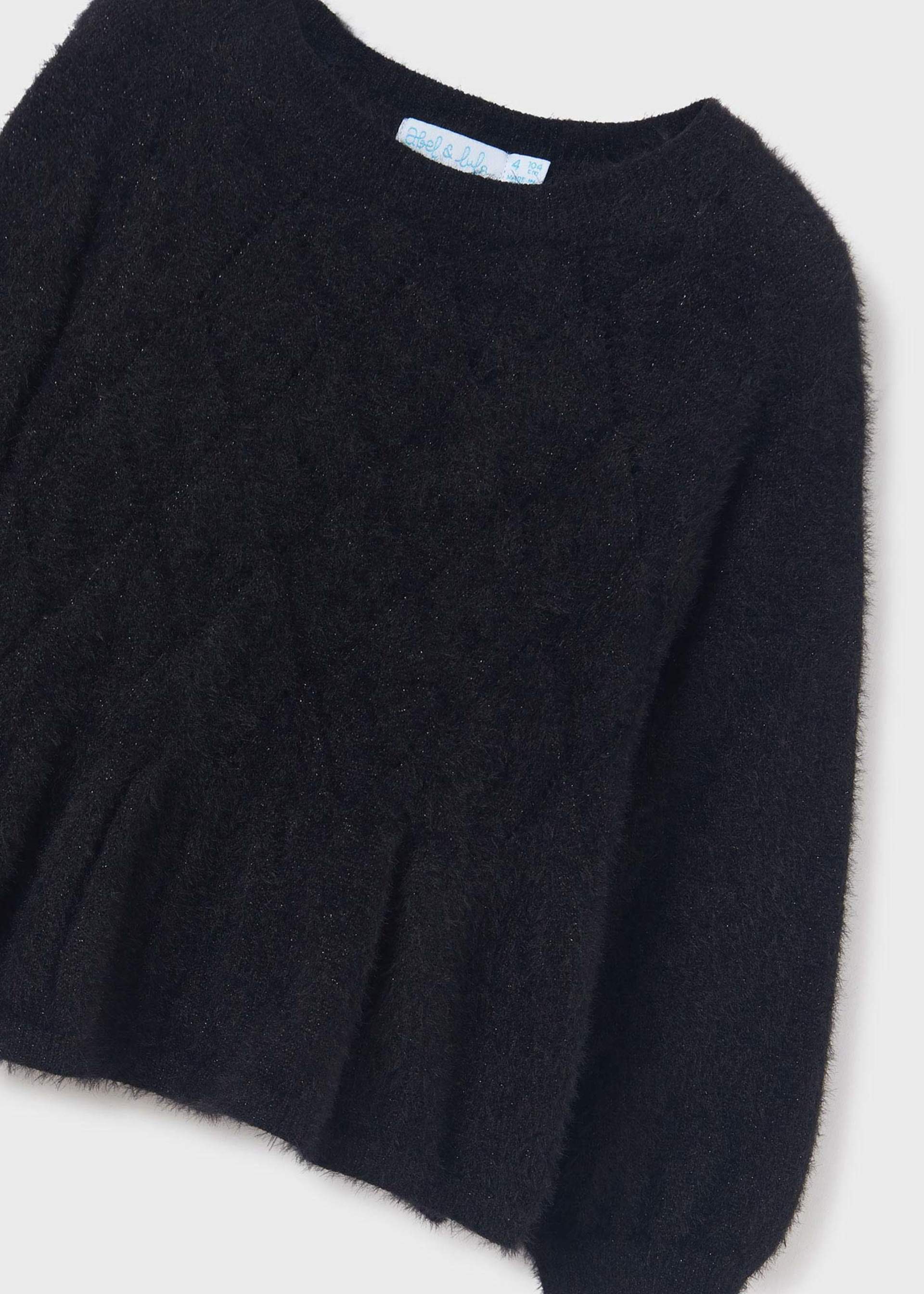 Camisola de pelo menina