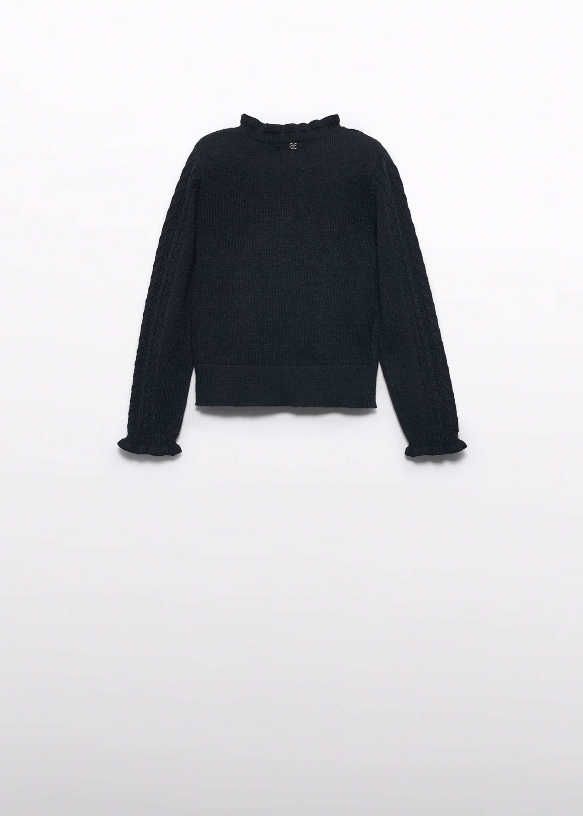 Girls mock neck sweater