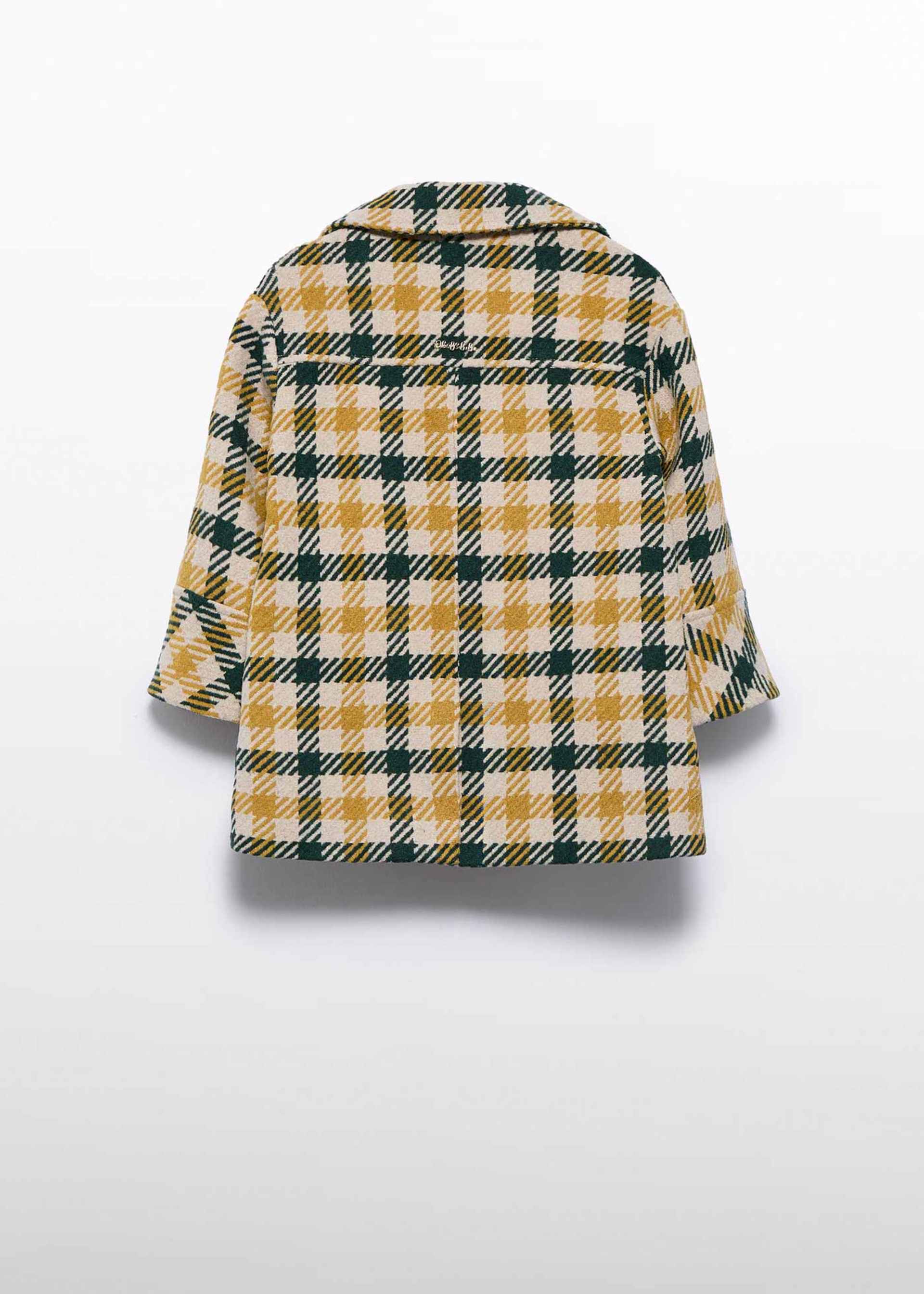 Girl Check Coat