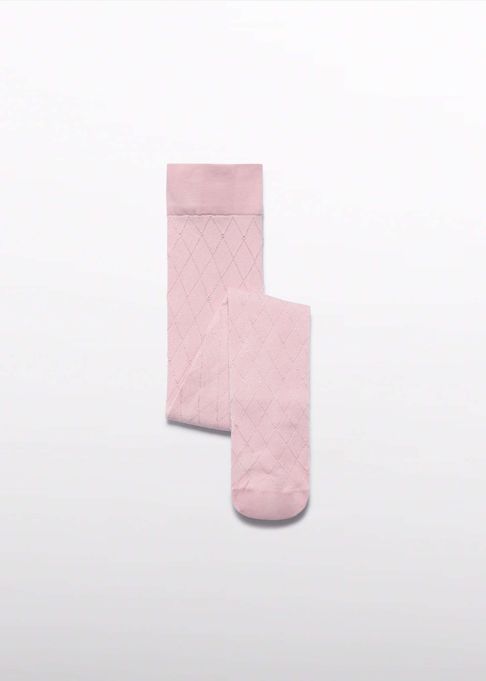 Collants en jacquard bébé fille