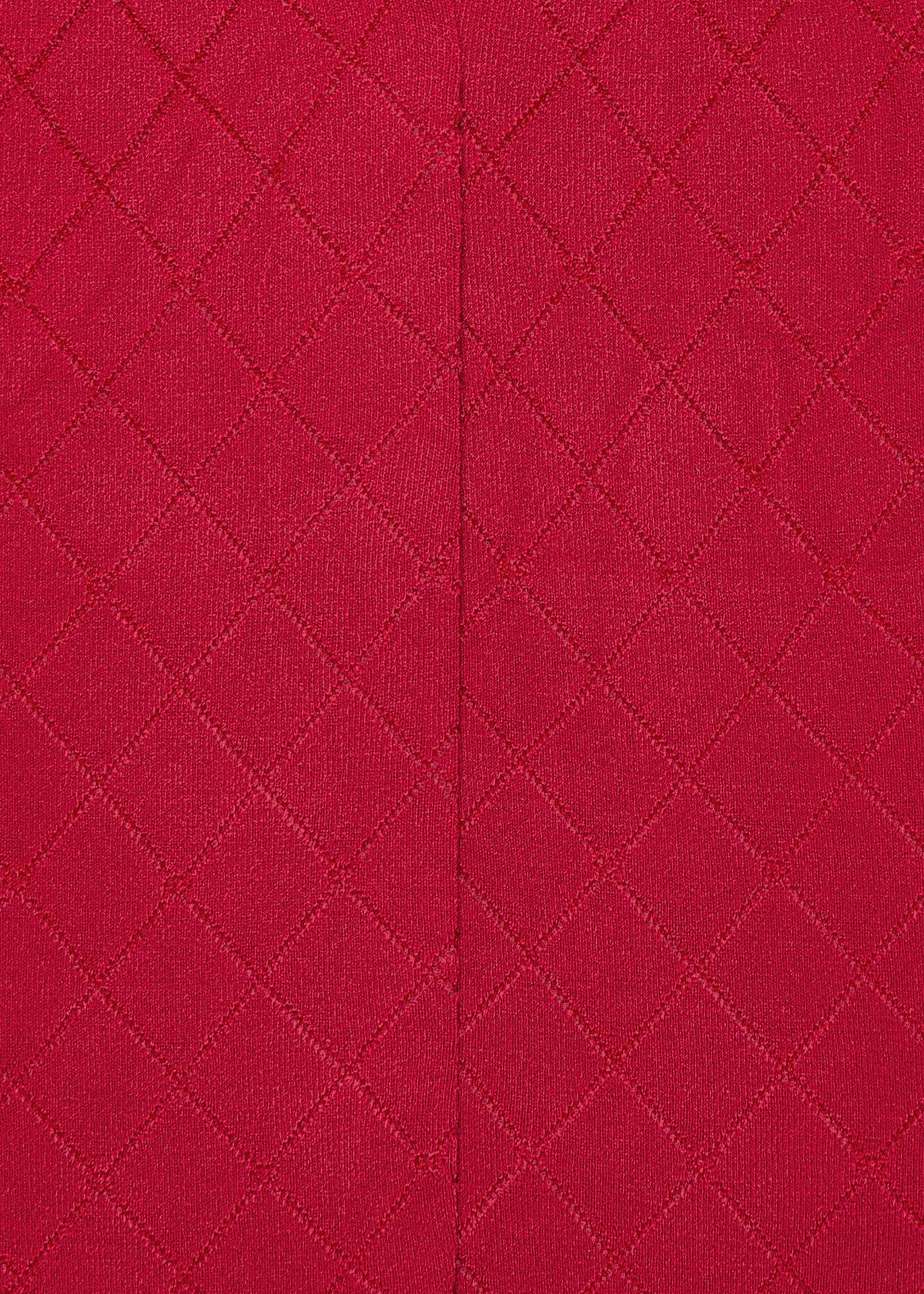 Collant jacquard rombi bambina