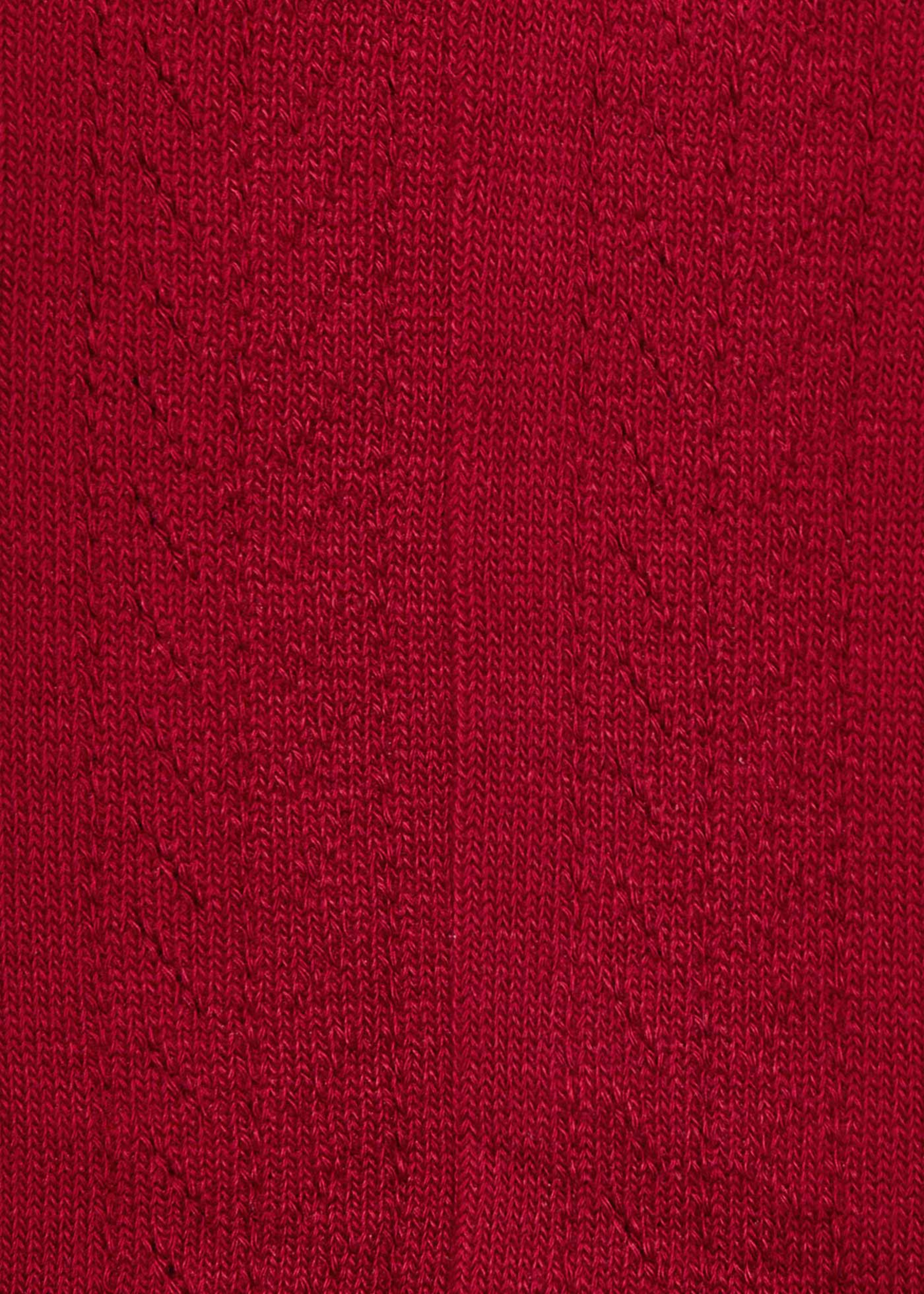 Girls open knit tights