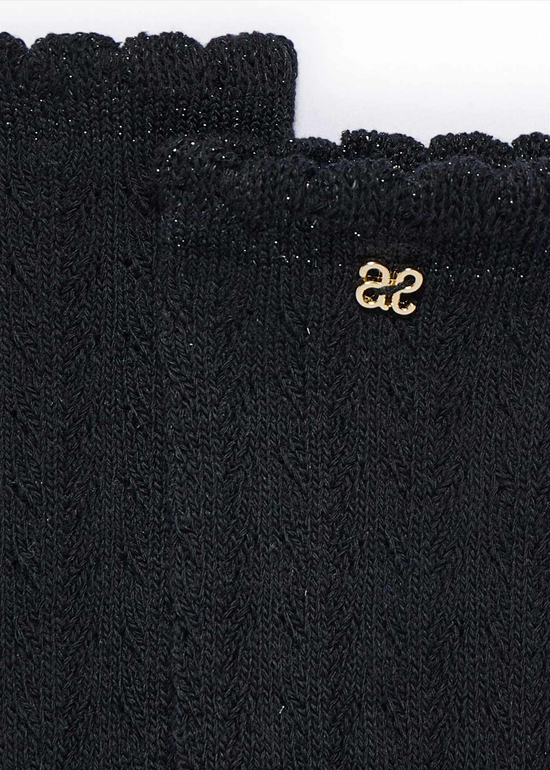 Chaussettes hautes ajourées fille