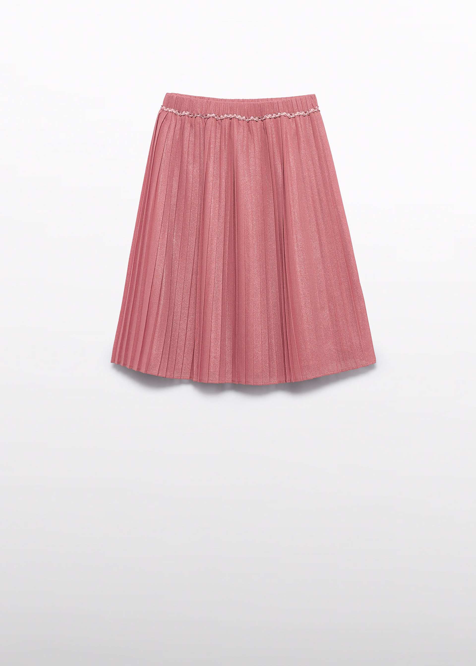 Gonna plissettata midi bambina