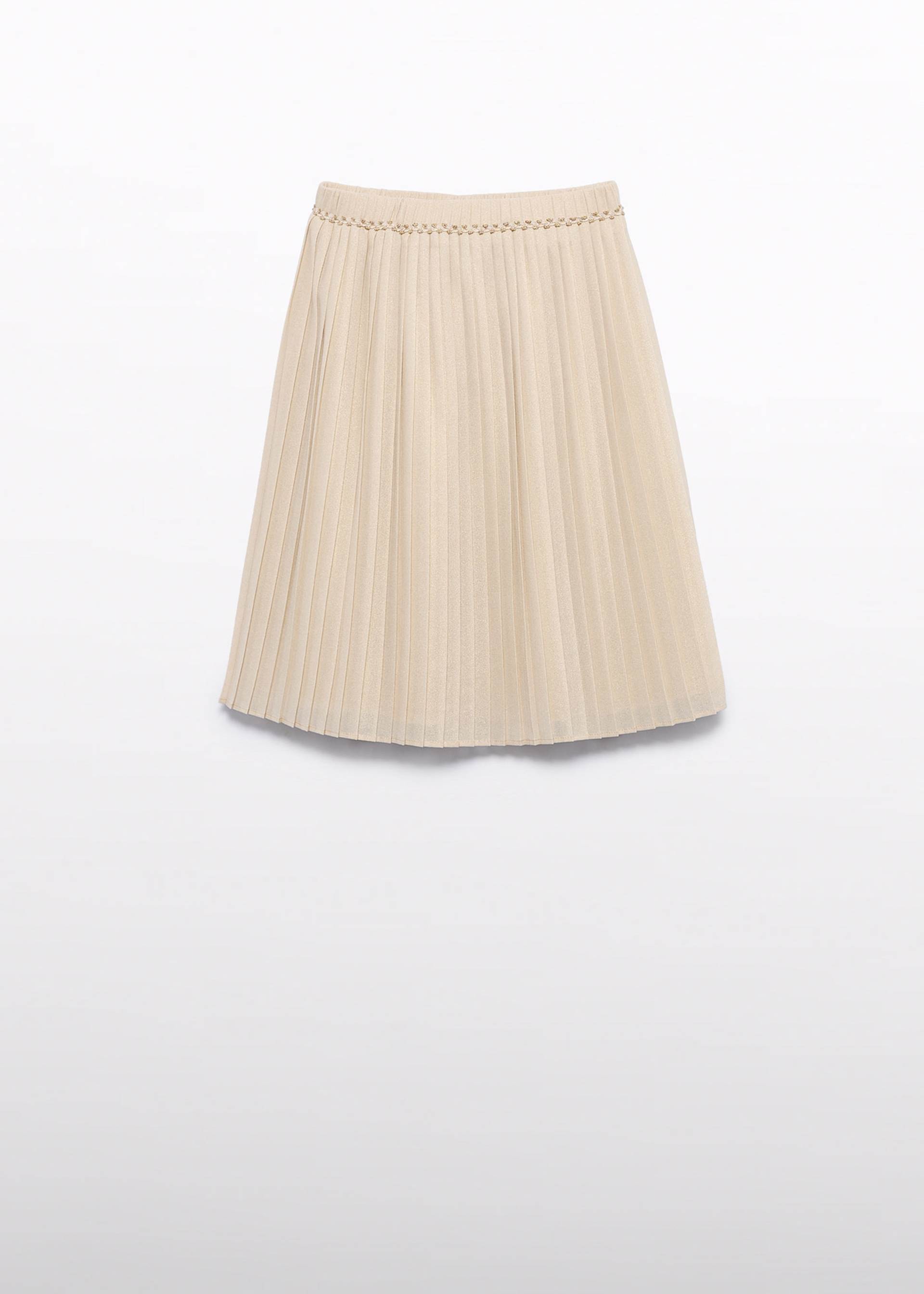 Falda plisada midi niña