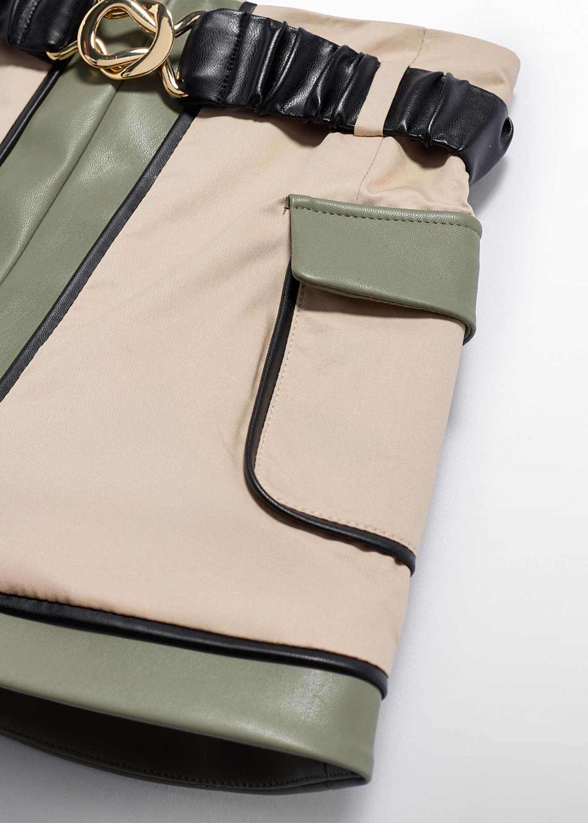 girls combined twill skirt