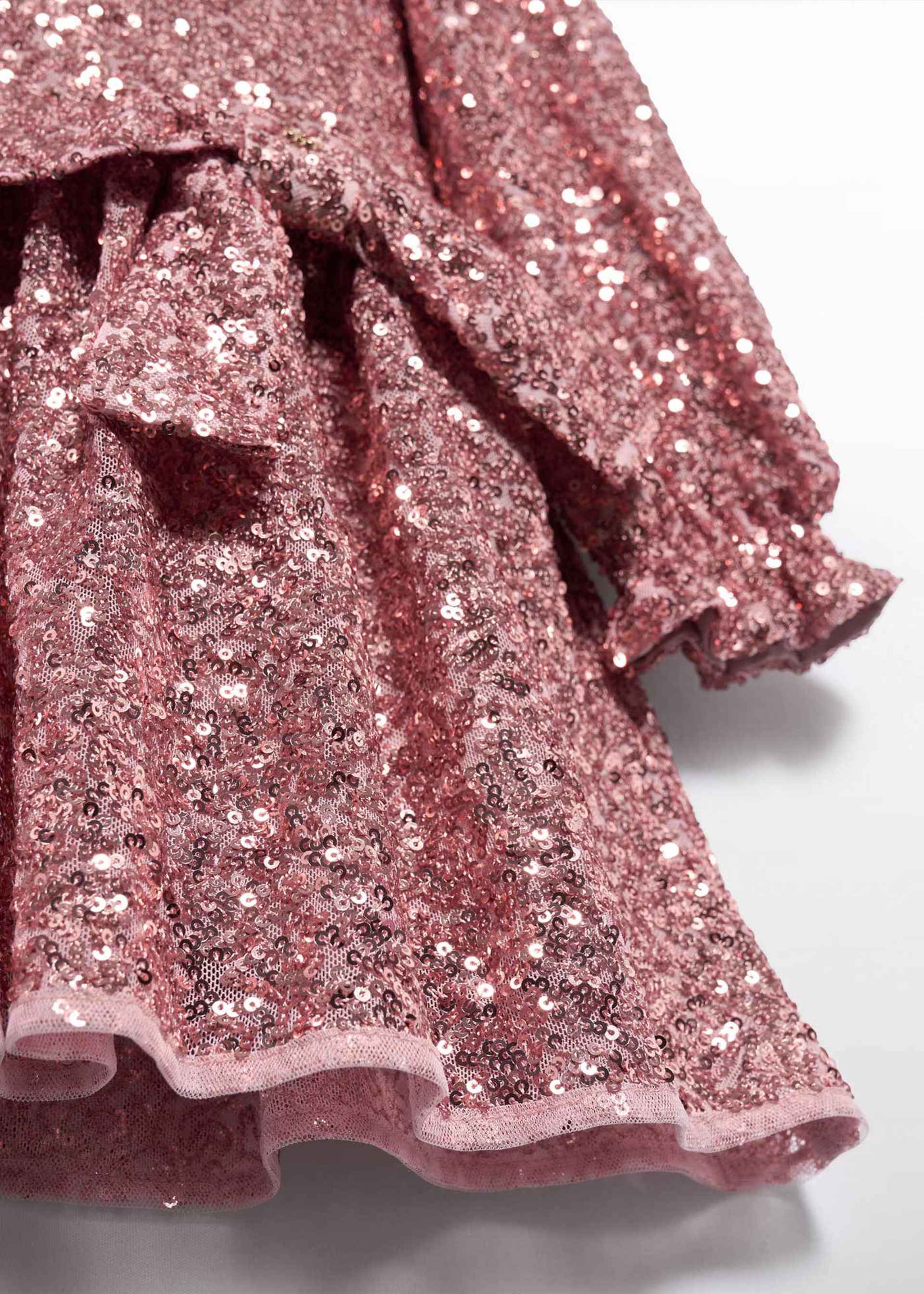 Robe à paillettes fille