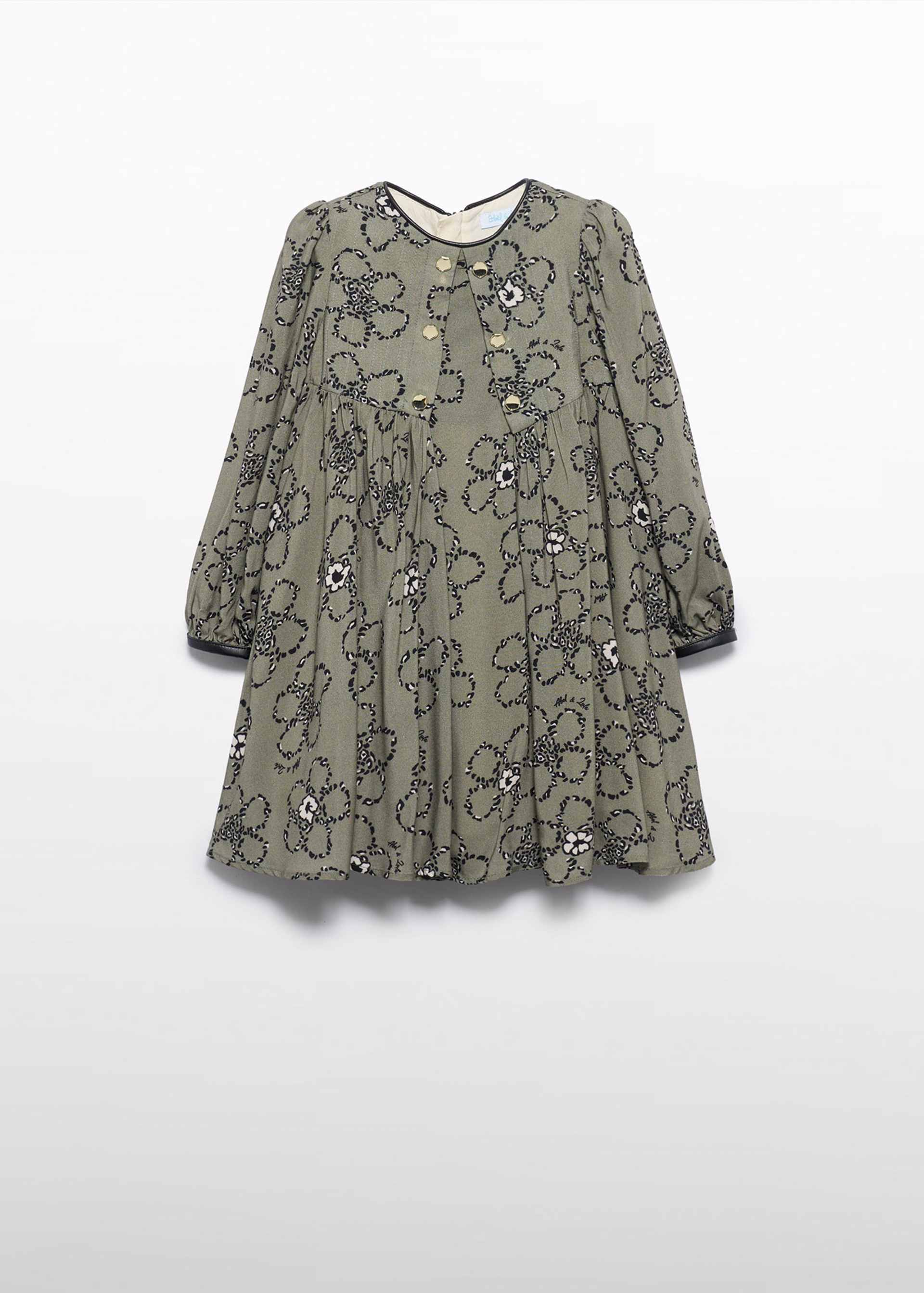 Vestido estampado niña