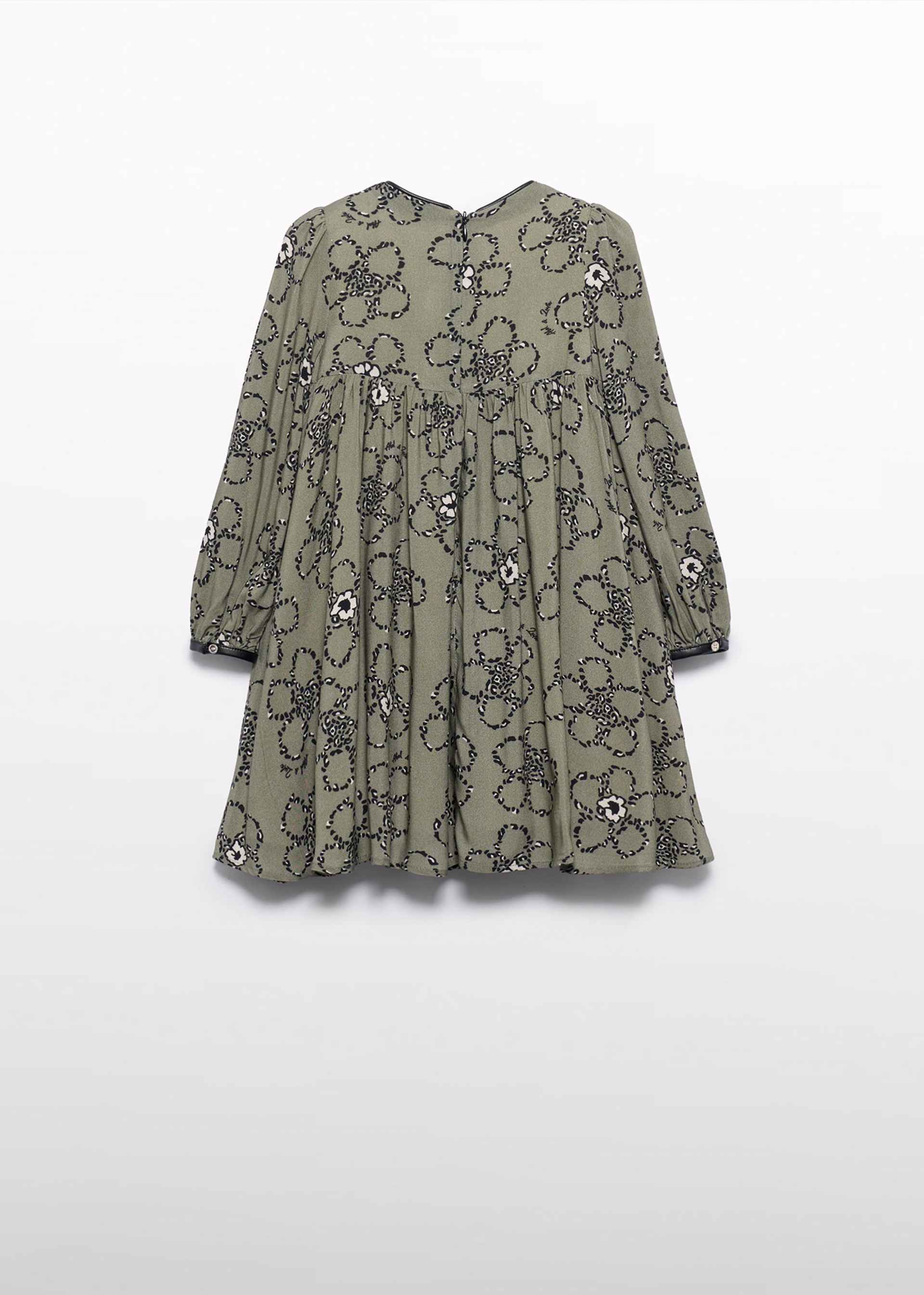 Vestido estampado menina