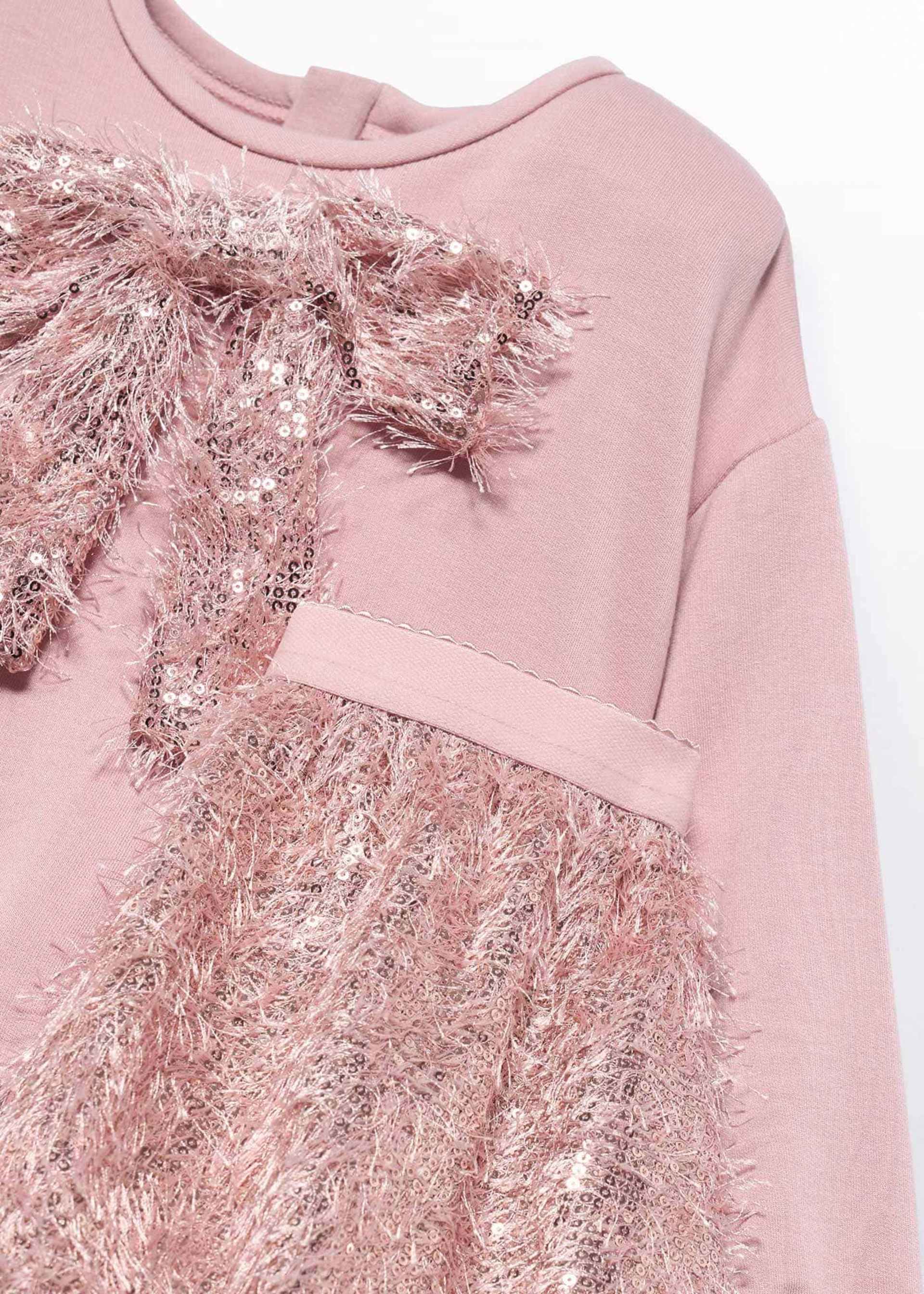 Set fusta franjuri paiete fetita