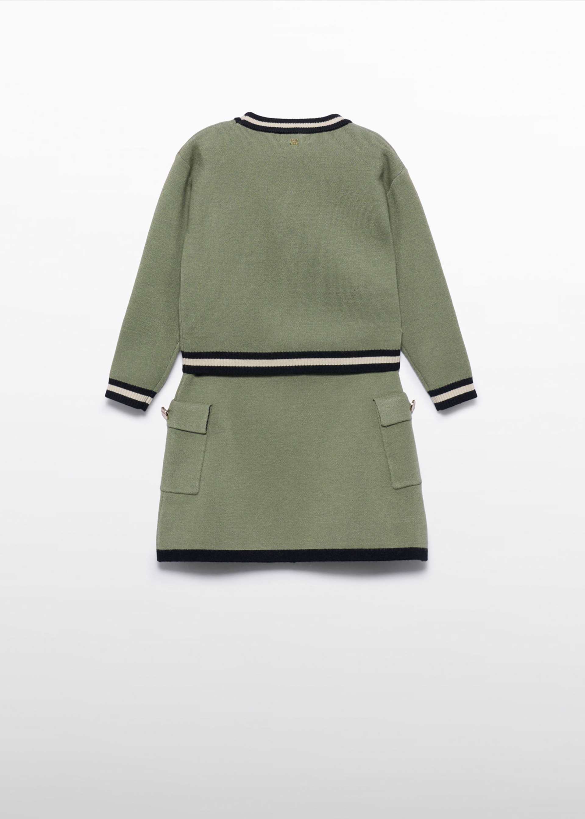 Ensemble jupe tricot fille