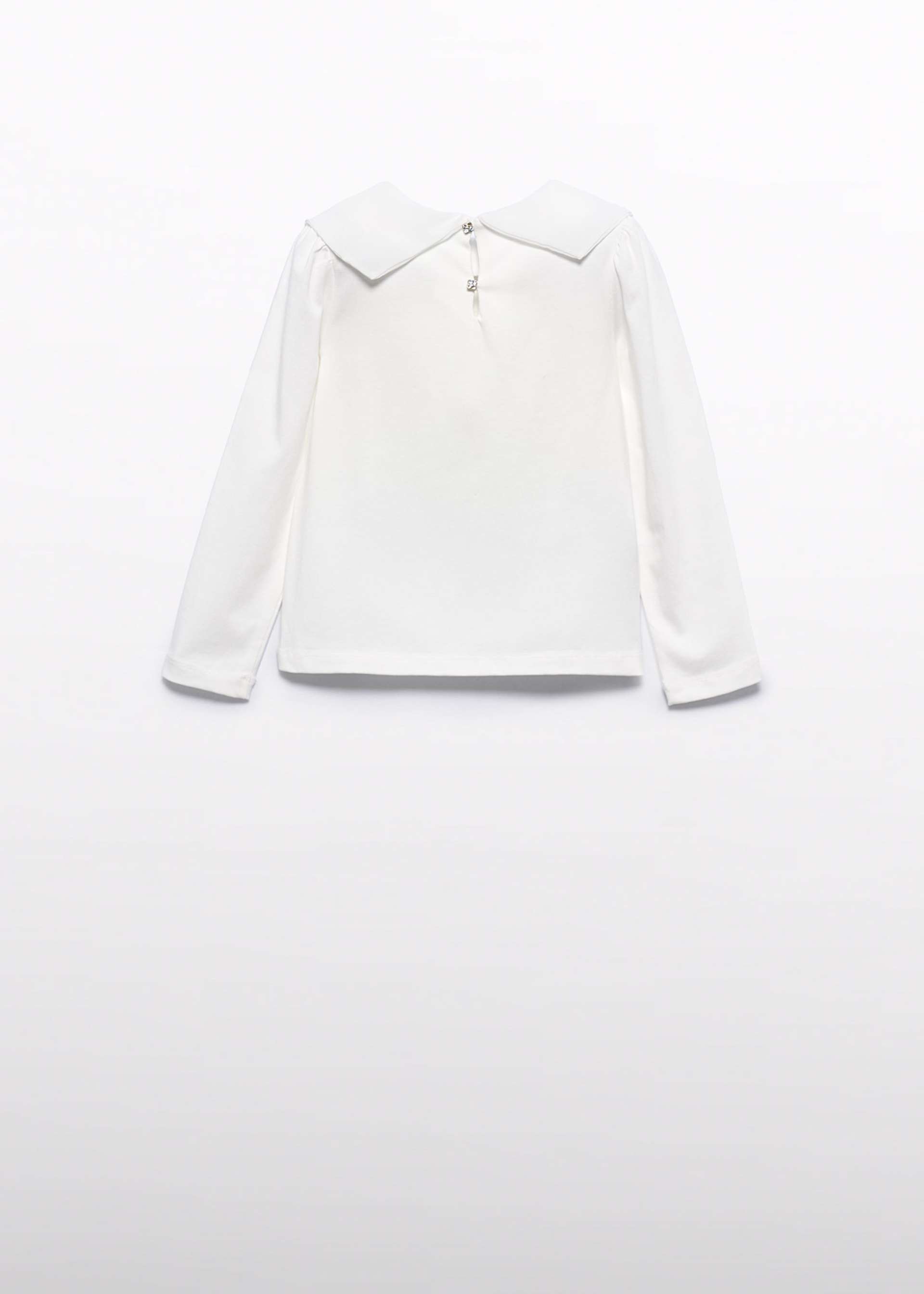 Camisola gasa laçada menina