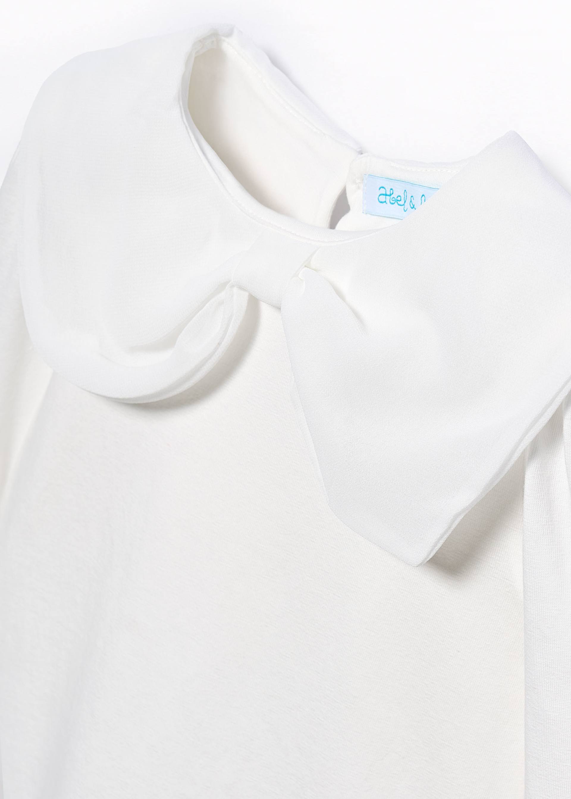 Camisola gasa laçada menina