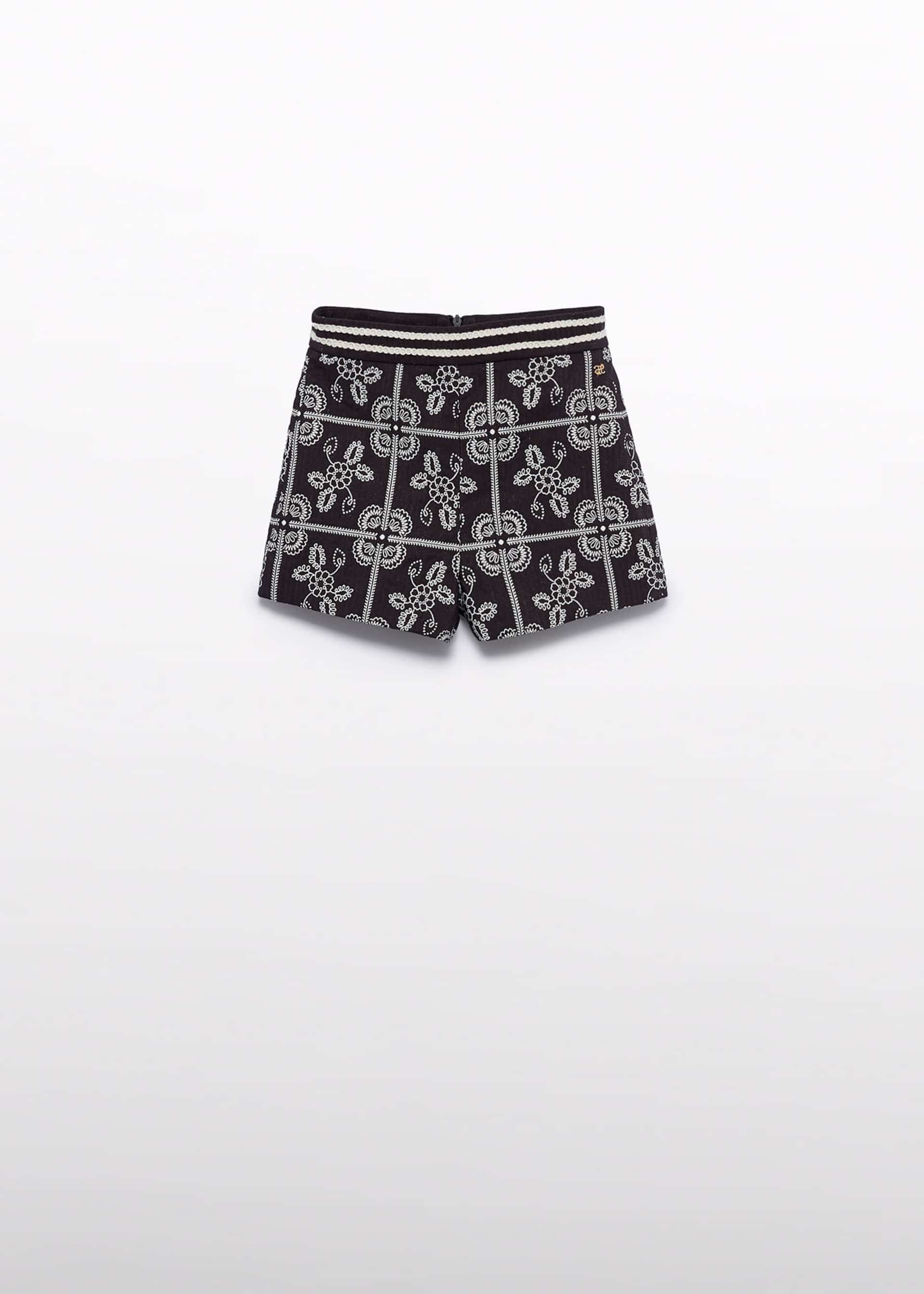 Bermuda jacquard niña
