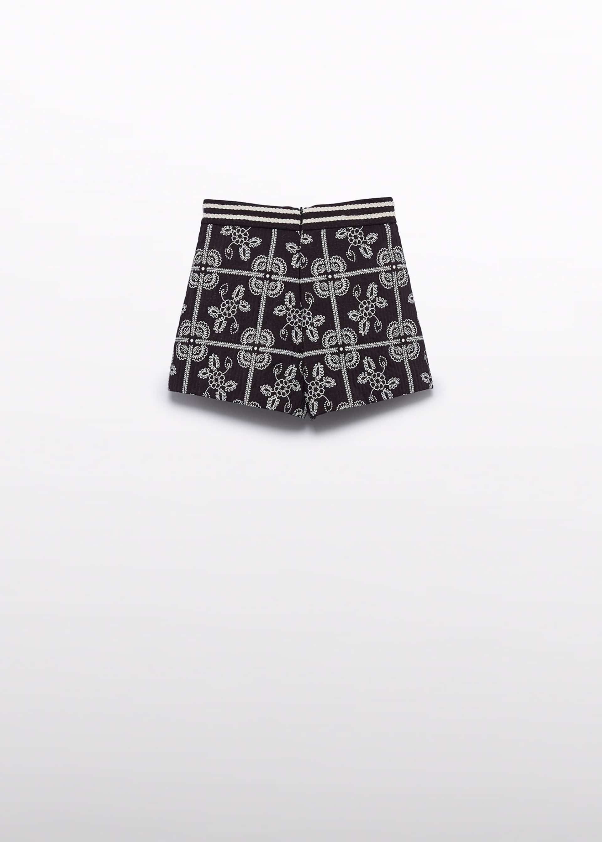 Bermuda jacquard fille