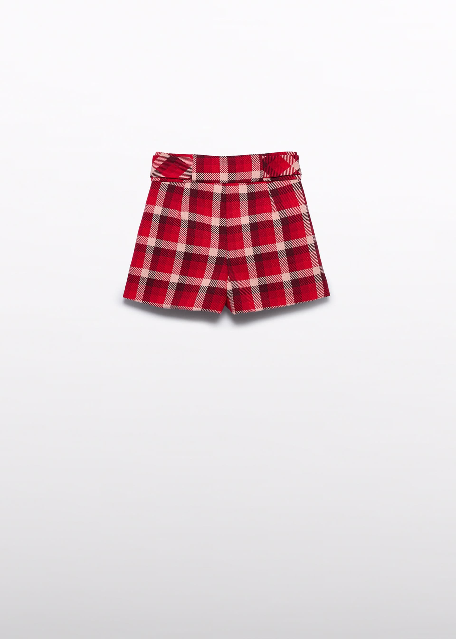 Bermuda à carreaux fille