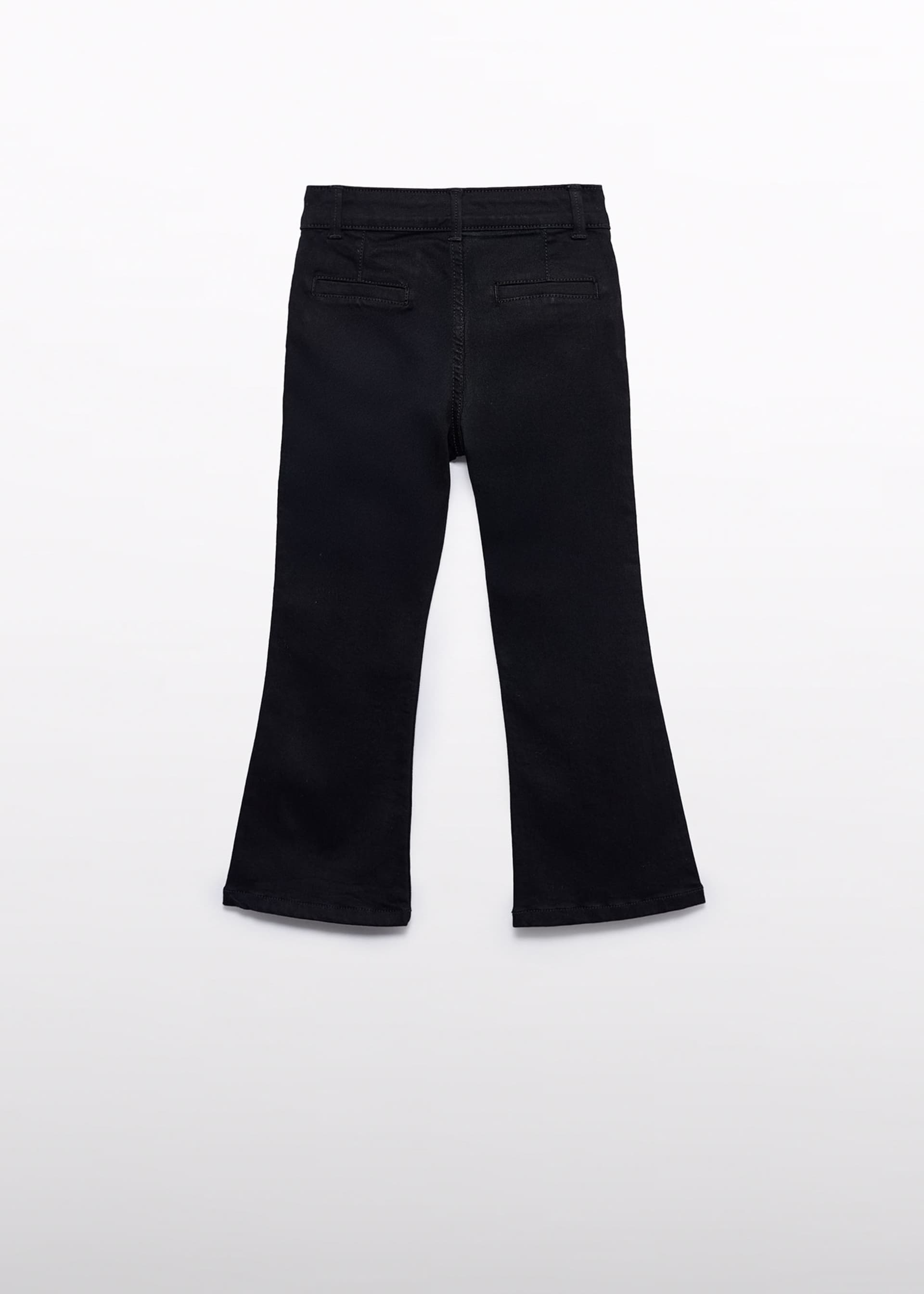 Pantalon en denim évasé fille