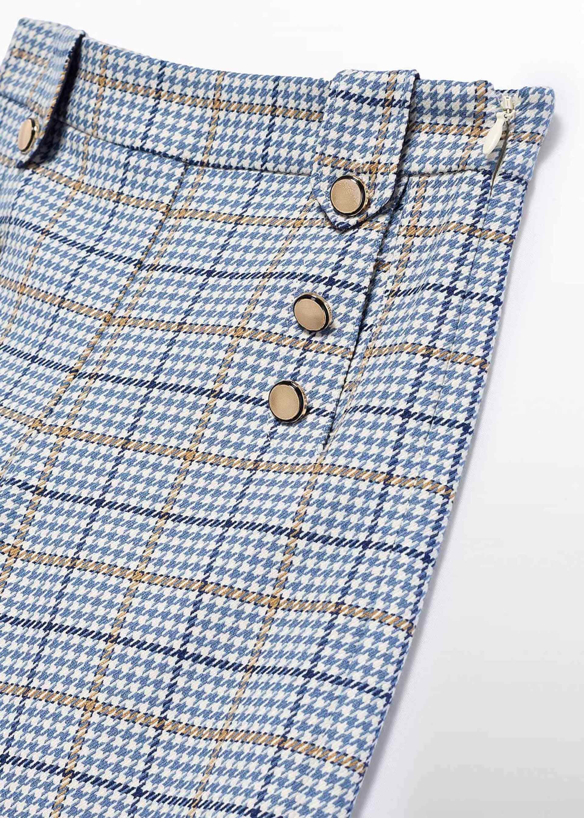 Girl Plaid Culotte Pants