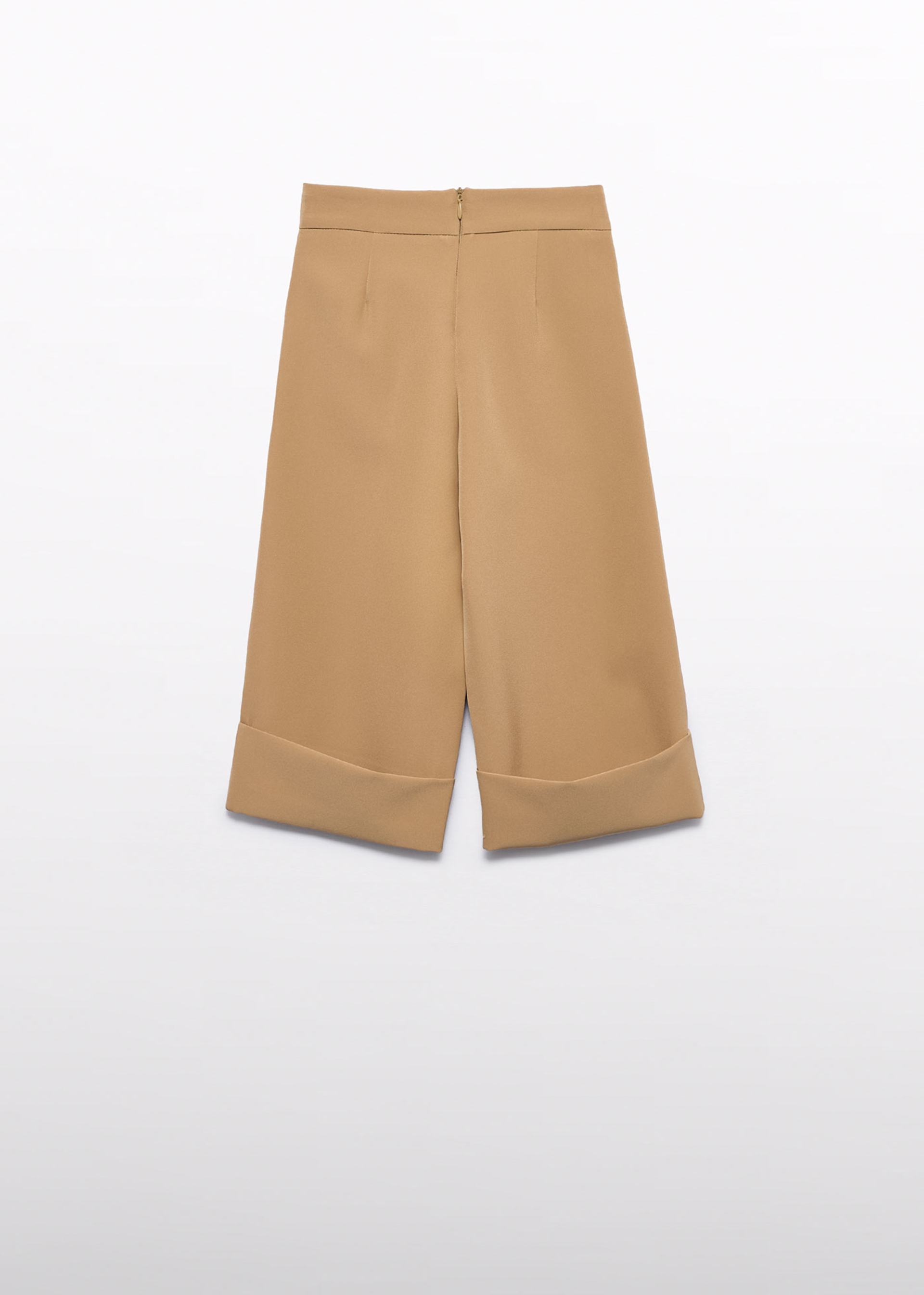 Pantalon culotte en crêpe fille