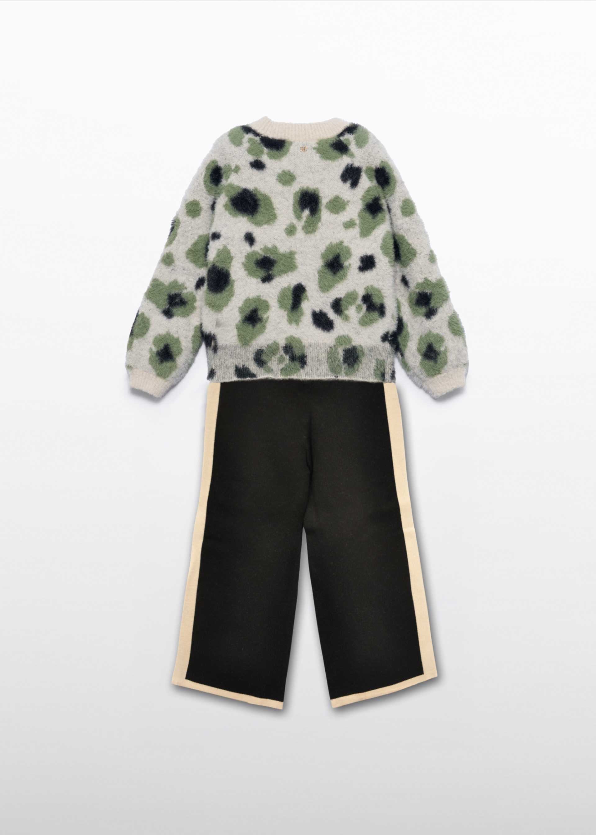 Set pantaloni leopard blanita fetita