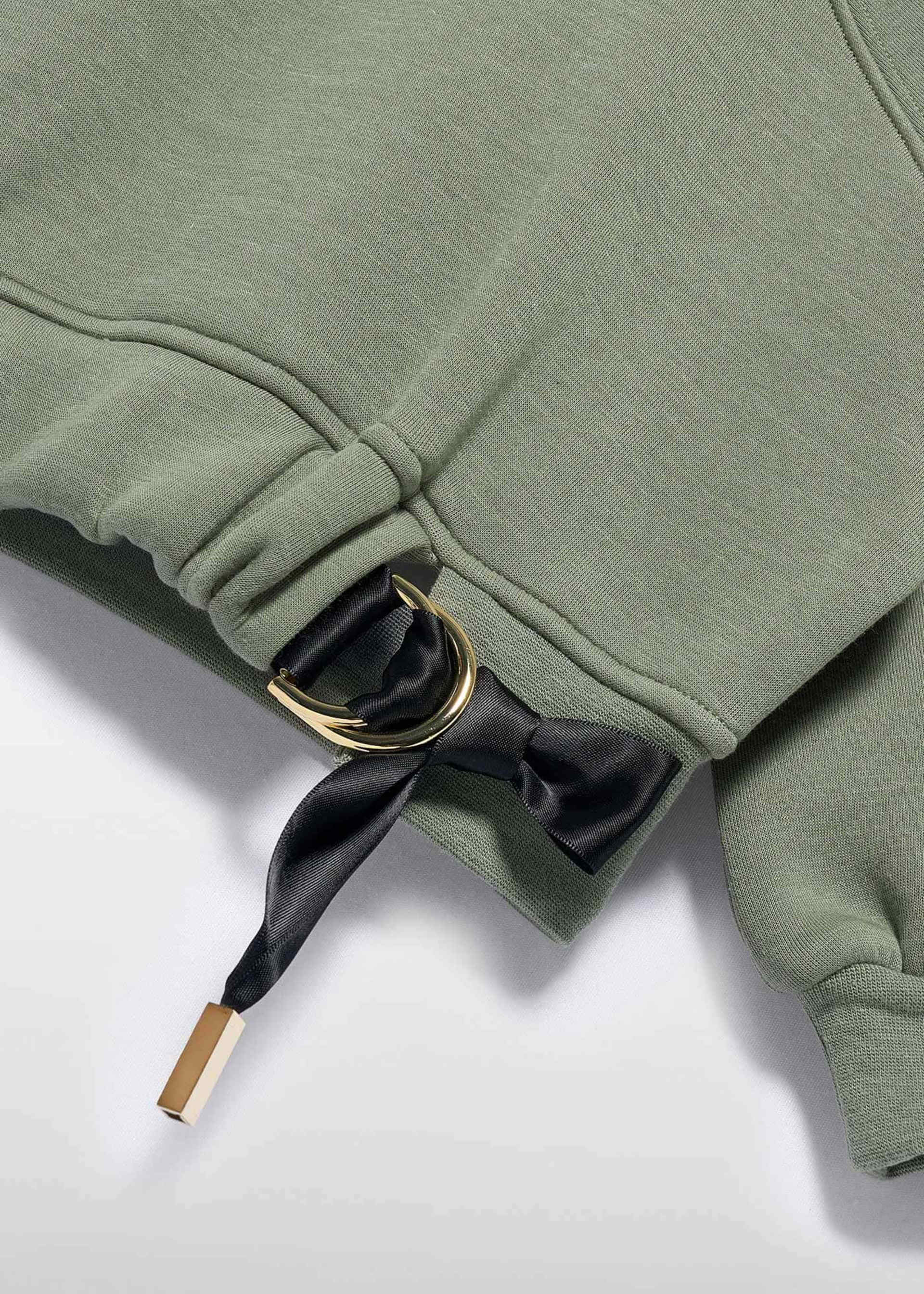 Sweat-shirt avec laçage fille