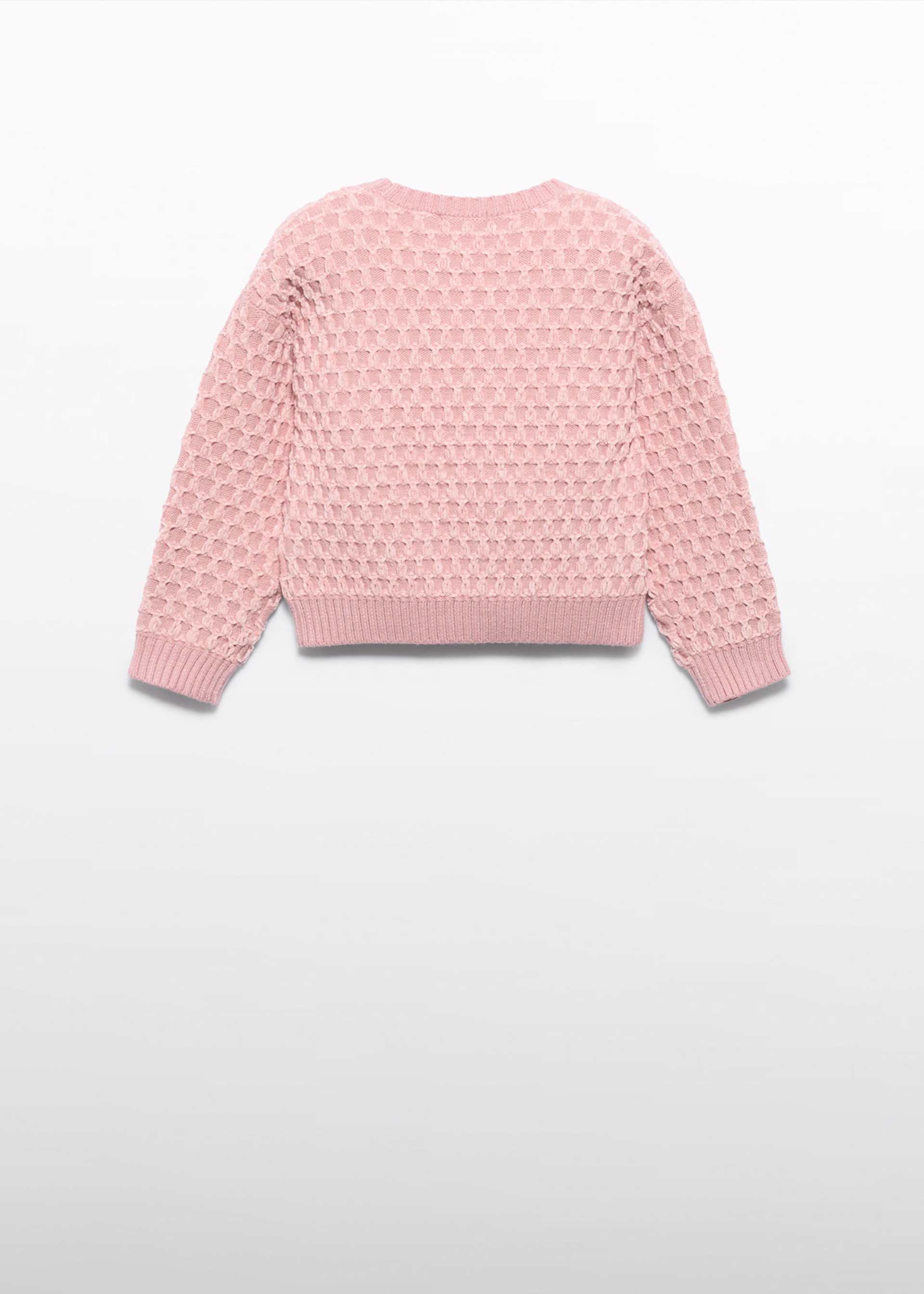 Camisola jacquard chenilla menina