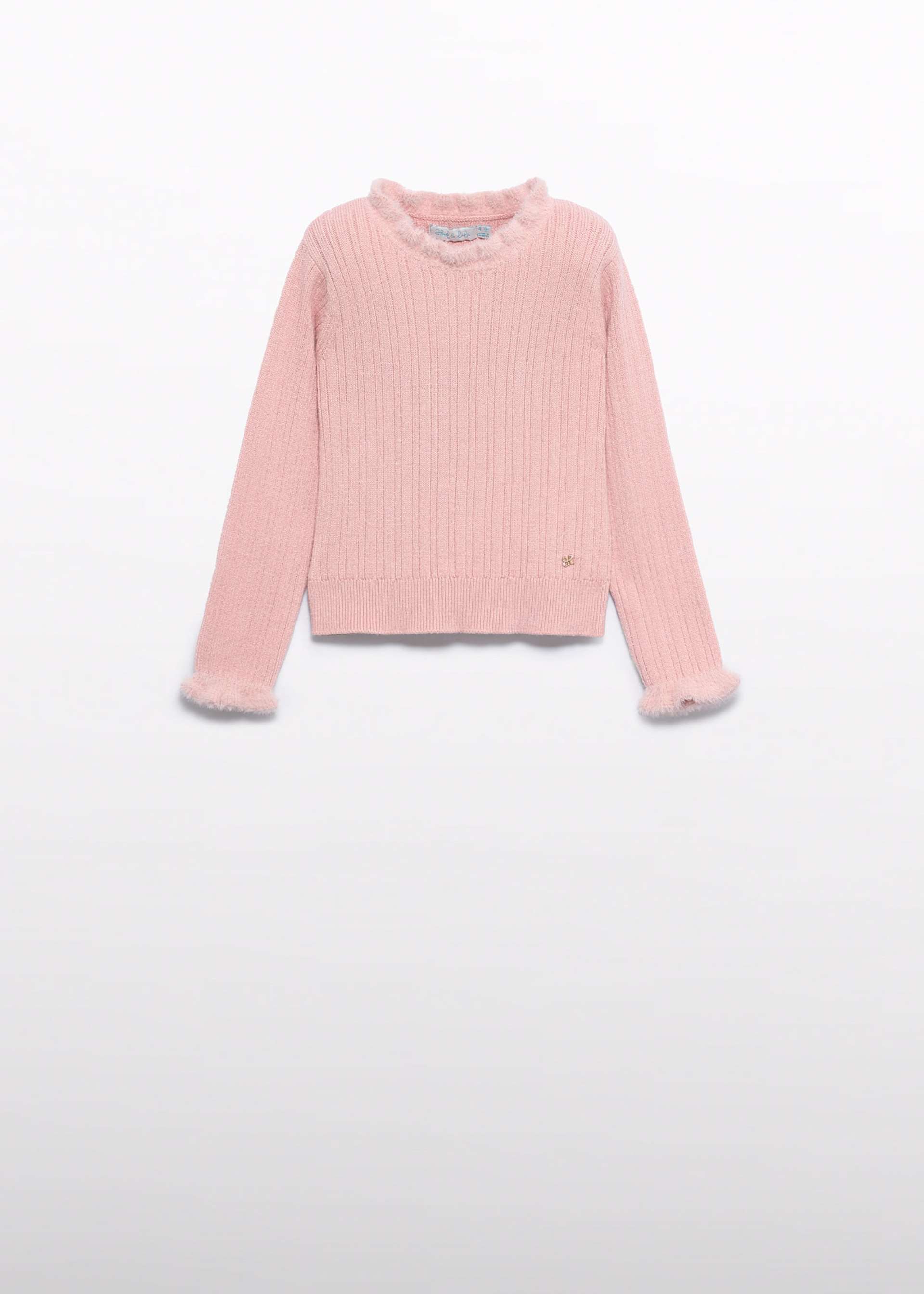 Cisne tricot canalé niña