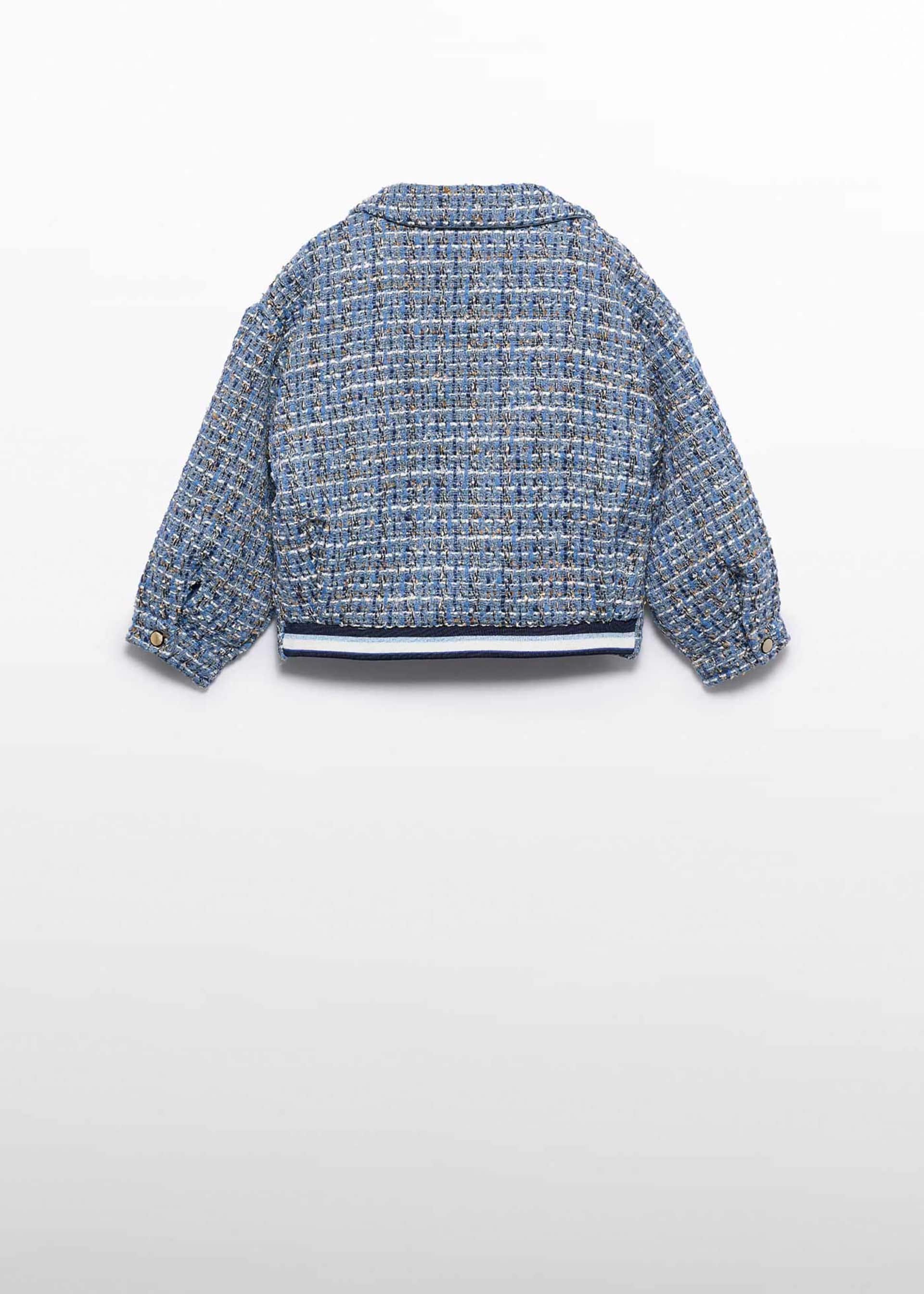 Giacca tweed doppio petto bambina