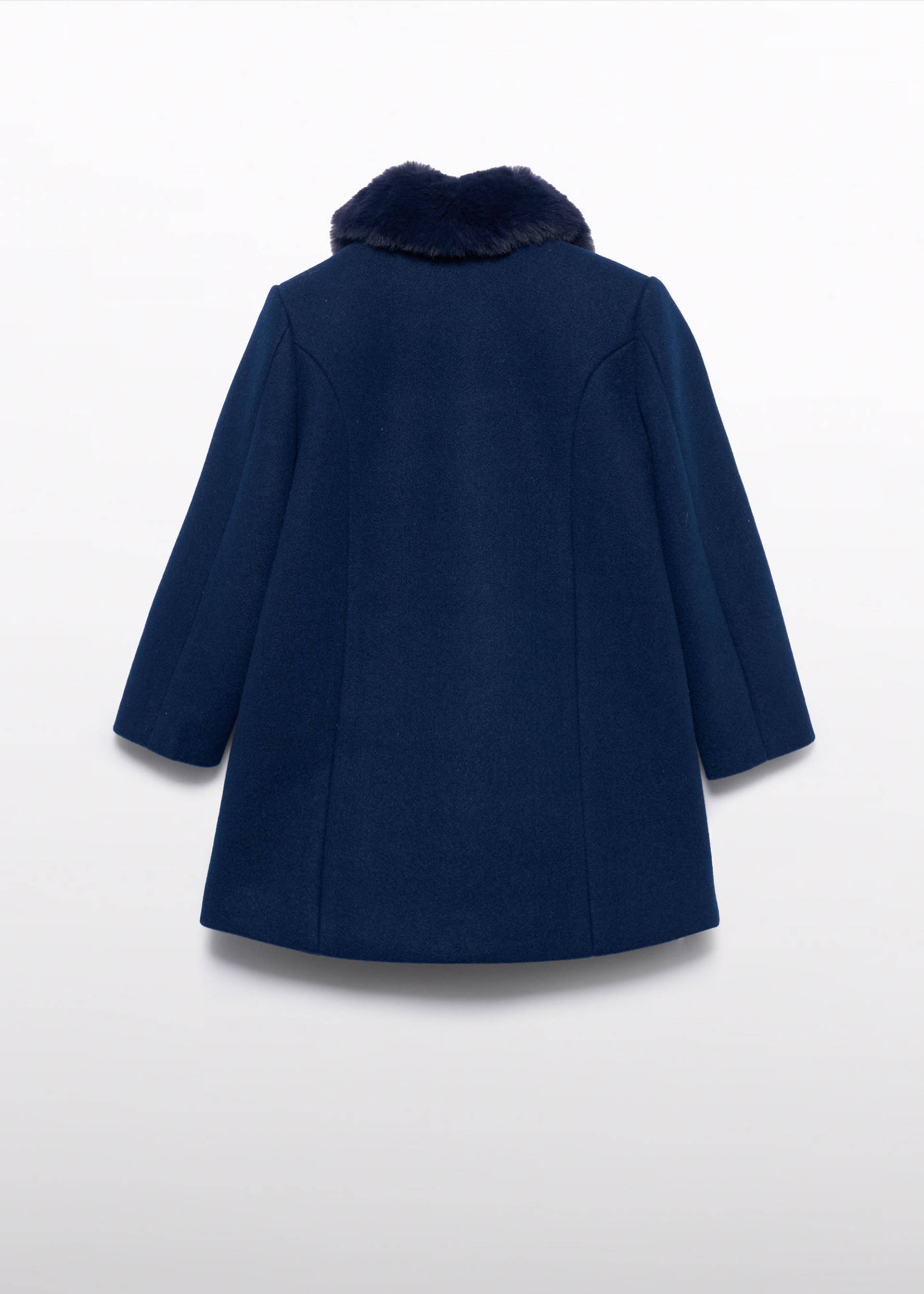 Girls wool-blend coat