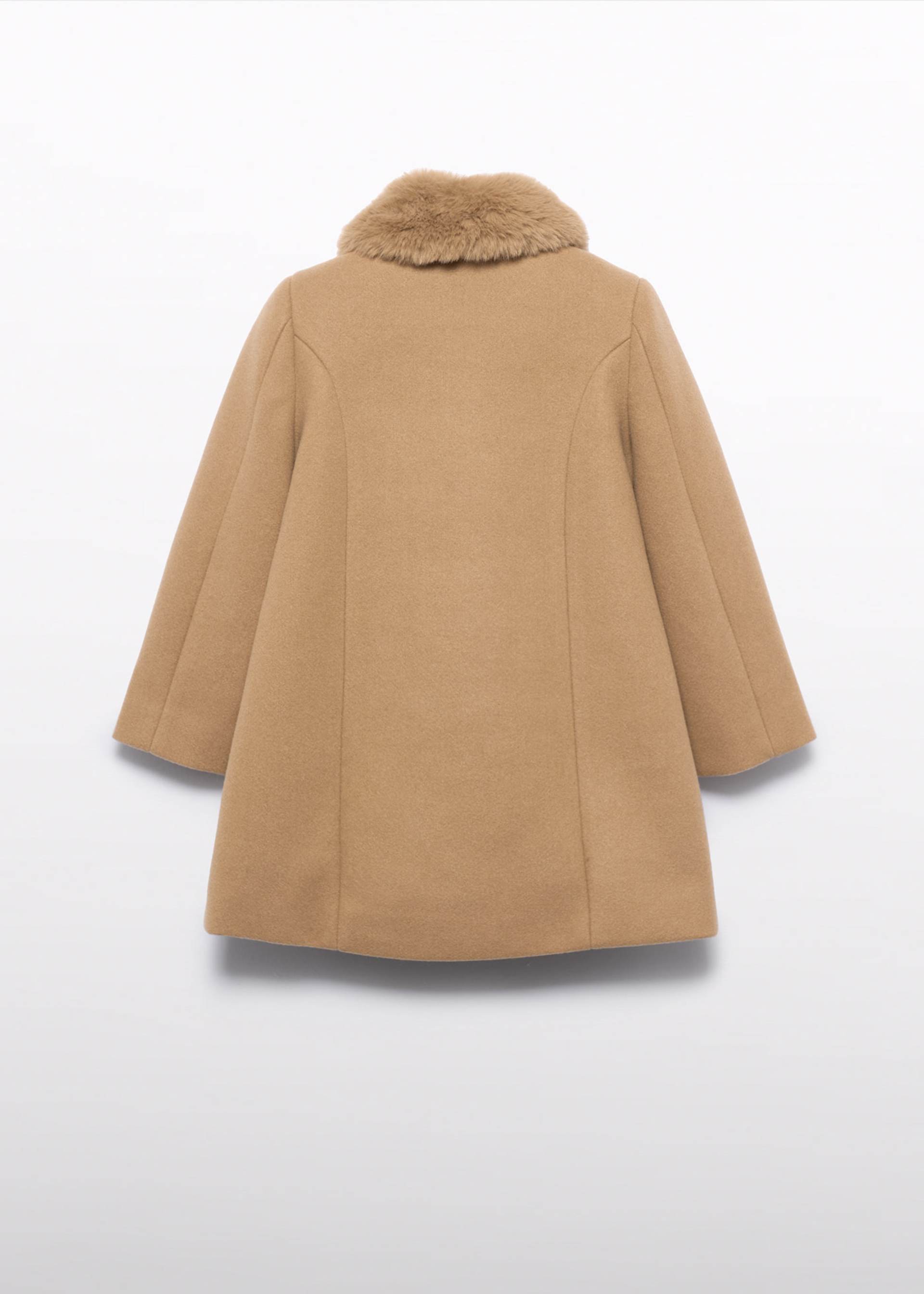 Girls wool-blend coat