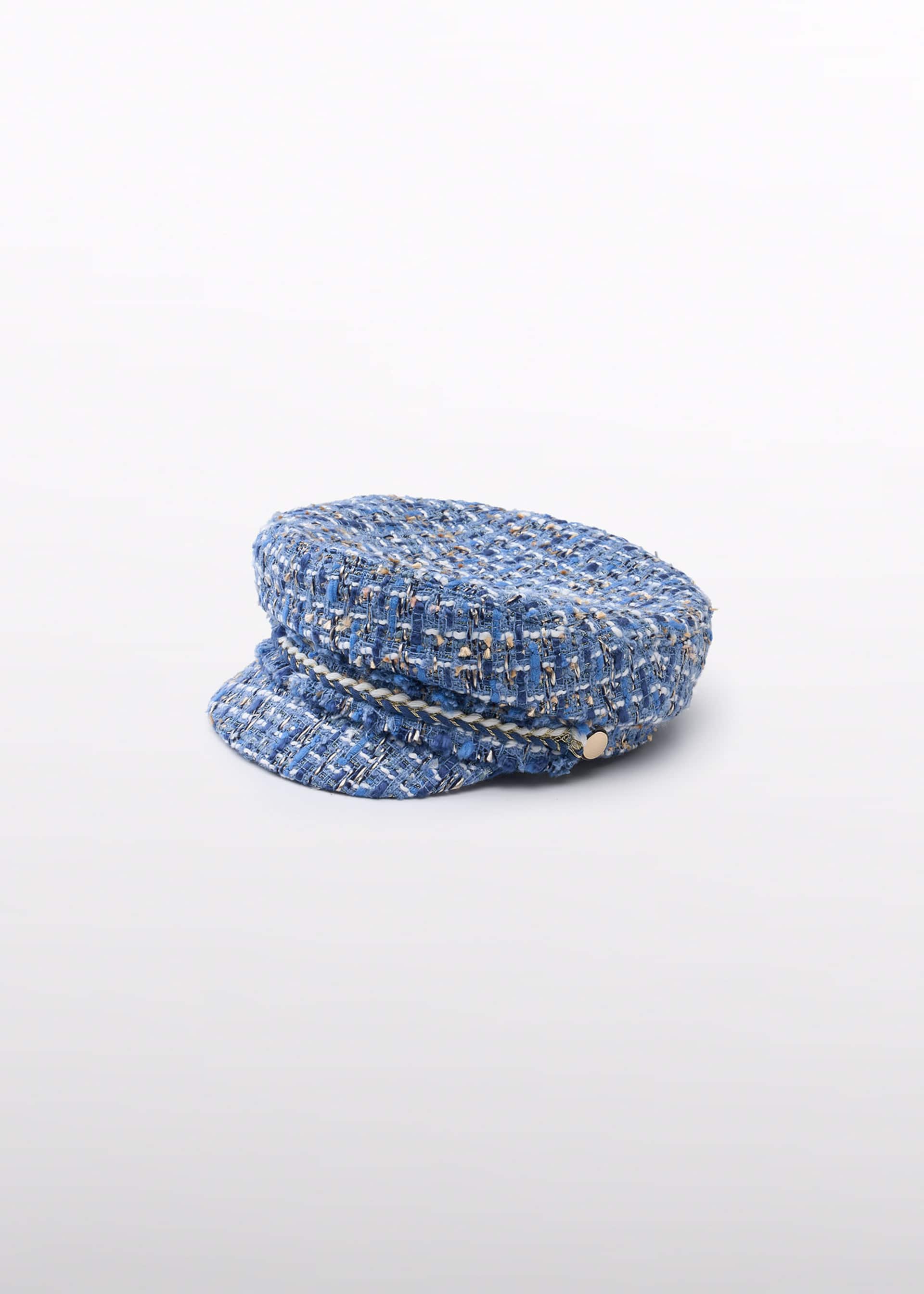 Casquette marin en tweed fille