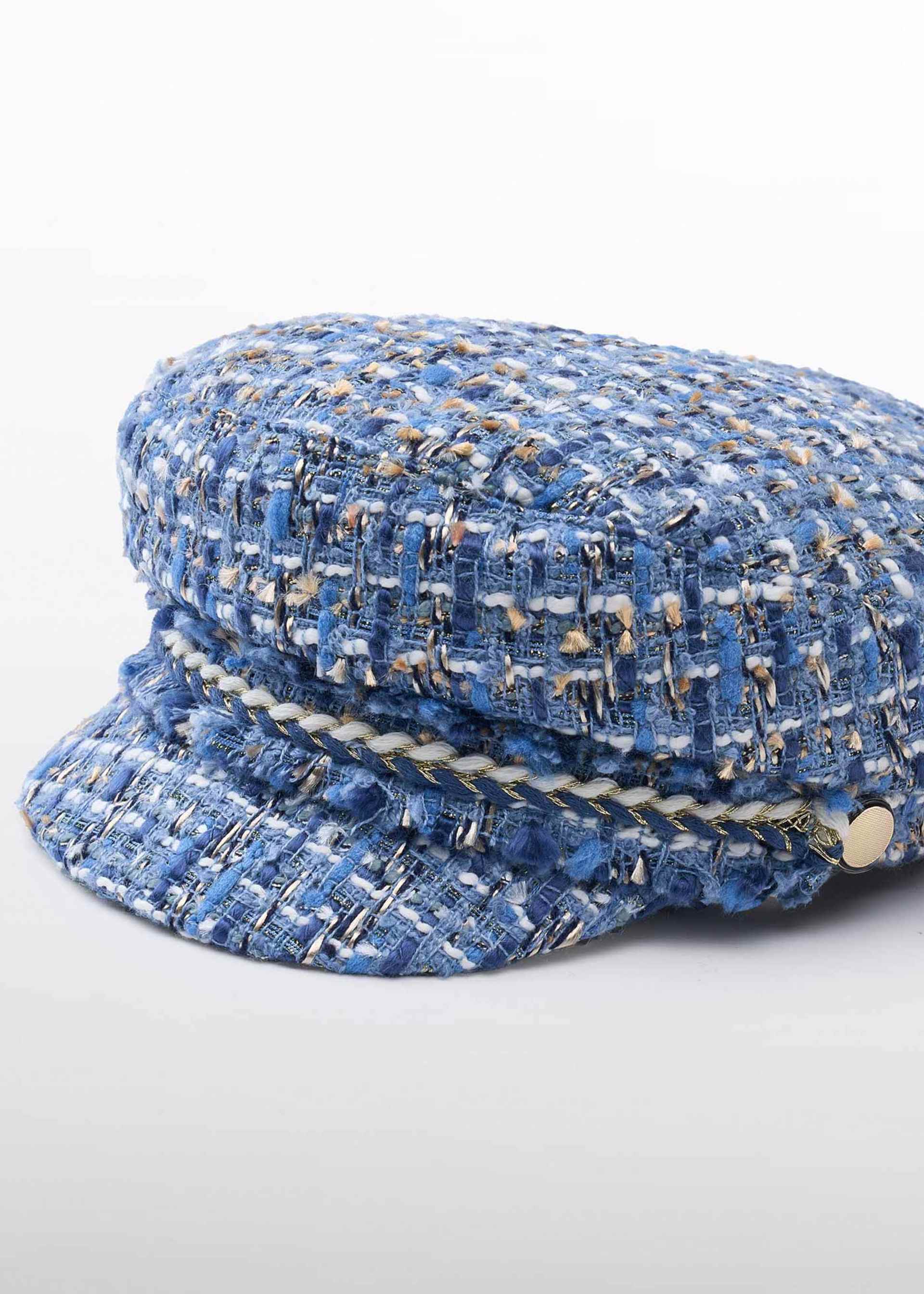 Casquette marin en tweed fille