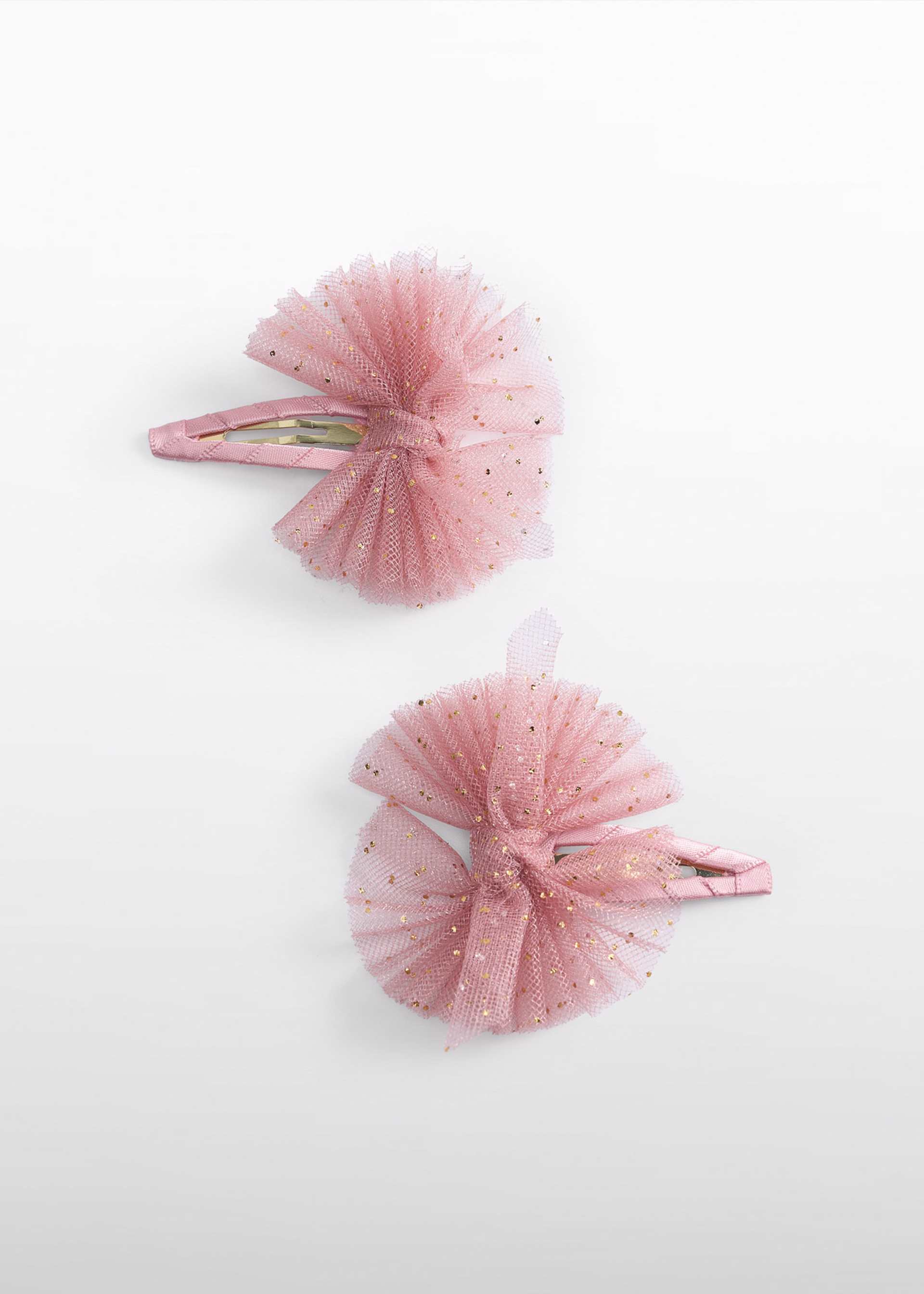 Girl Set of 2 Tulle Hair Clips